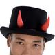 Black Devil Top Hat