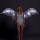 Adult Light-Up White Angel Feather Wings