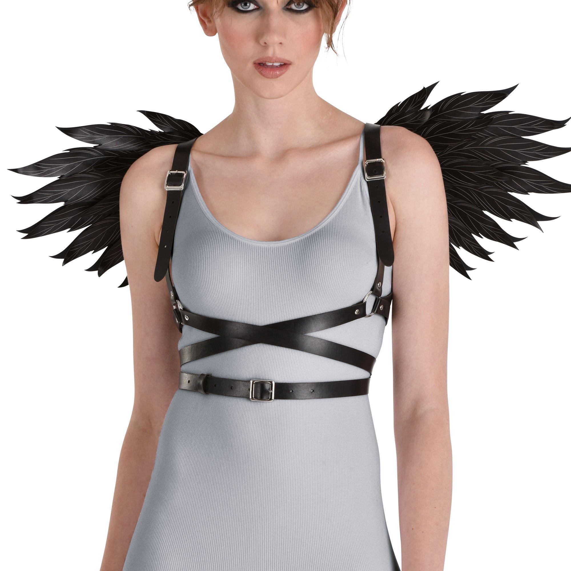 Adult Black Club Wing Harness
