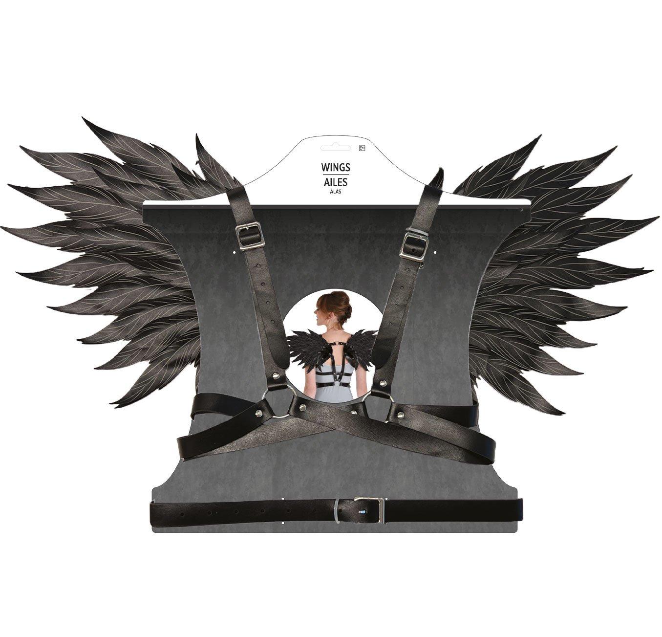 Adult Black Club Wing Harness