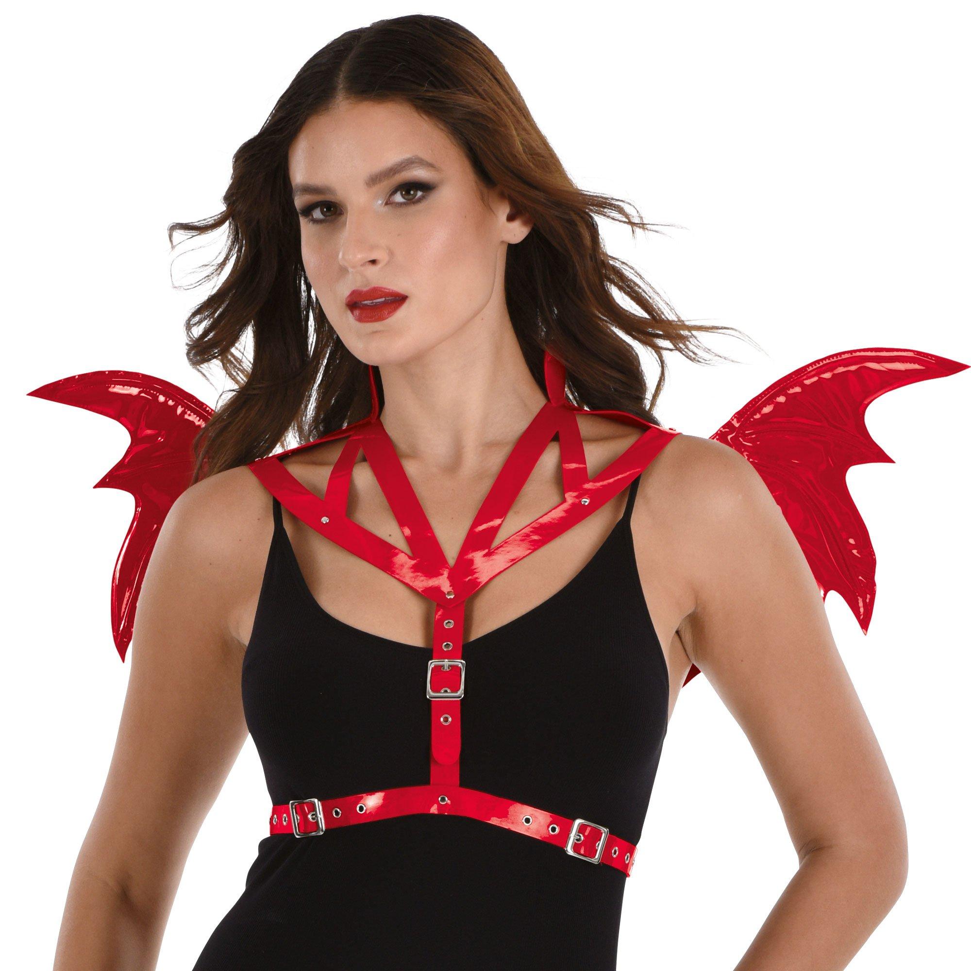 Adult Red Devil Club Wing Harness