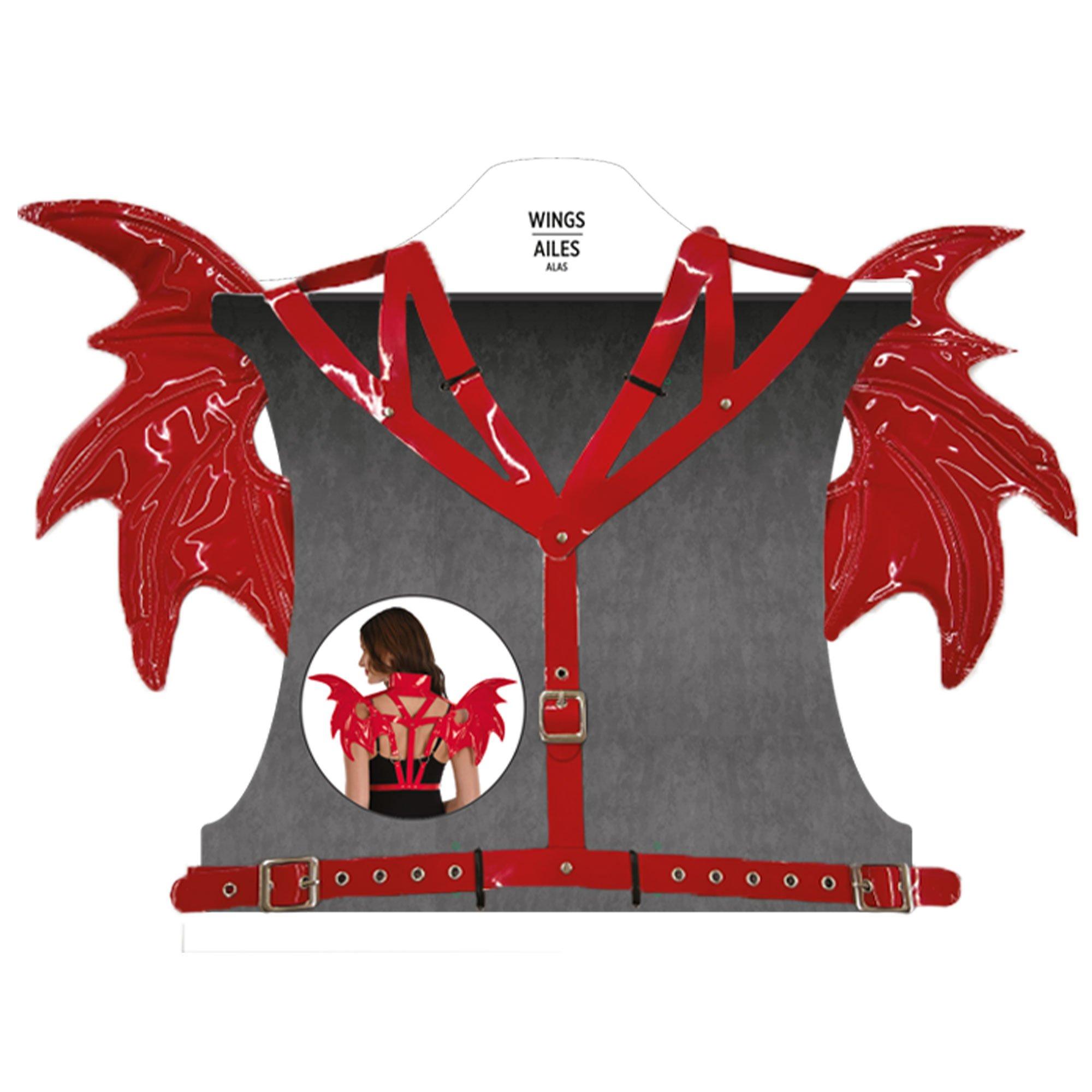 Adult Red Devil Club Wing Harness