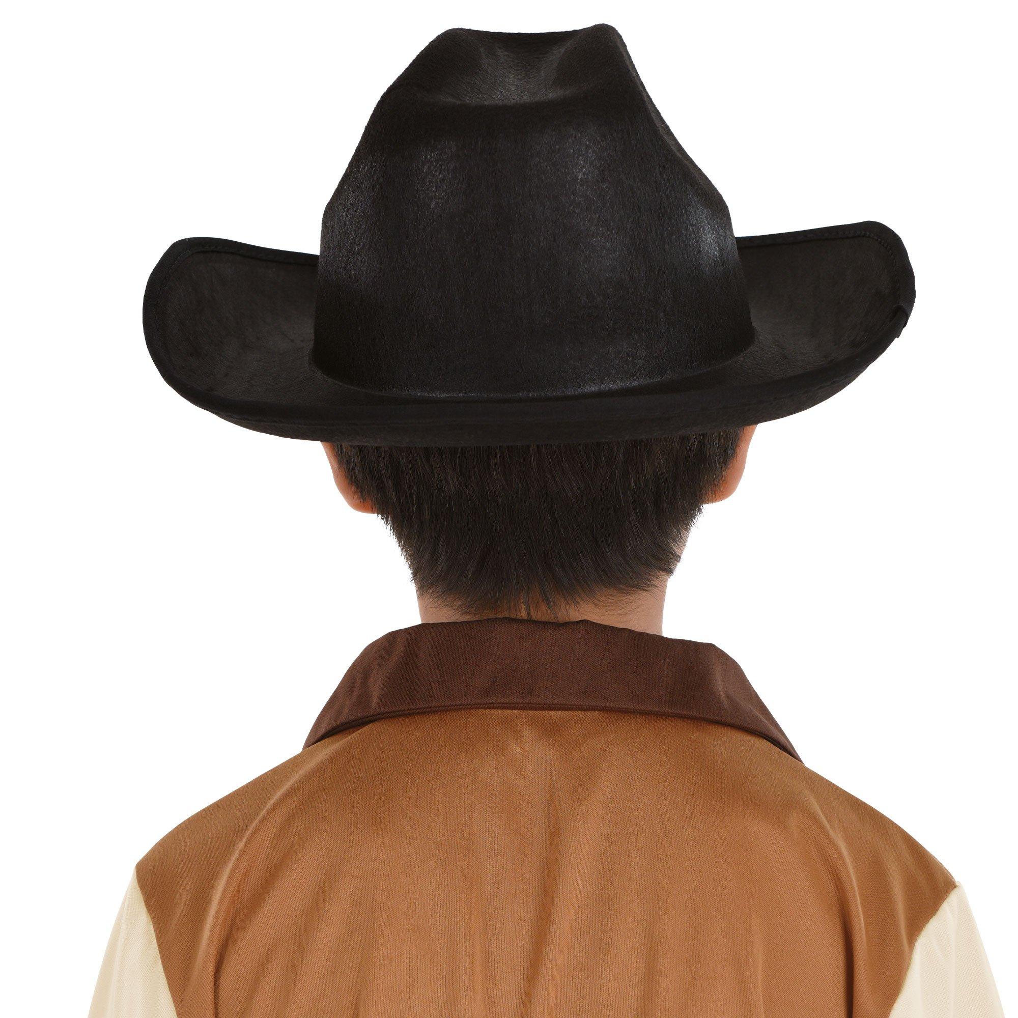 Child Black Western Cowboy Hat