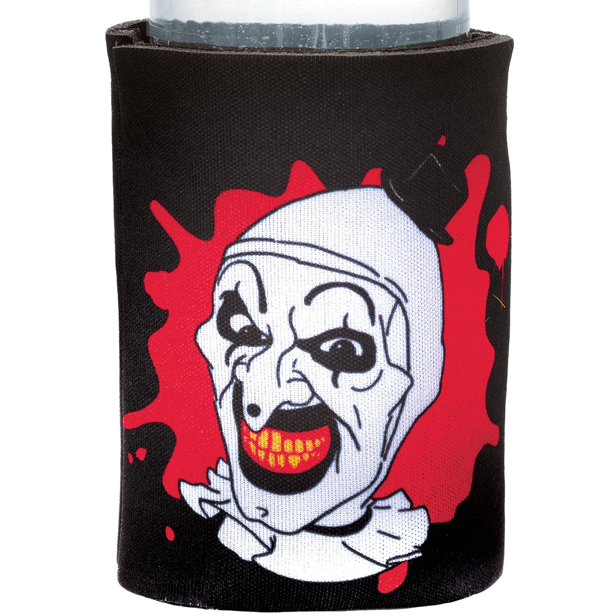 Art the Clown Foam Drink Coozie, 4.25in - Terrifier