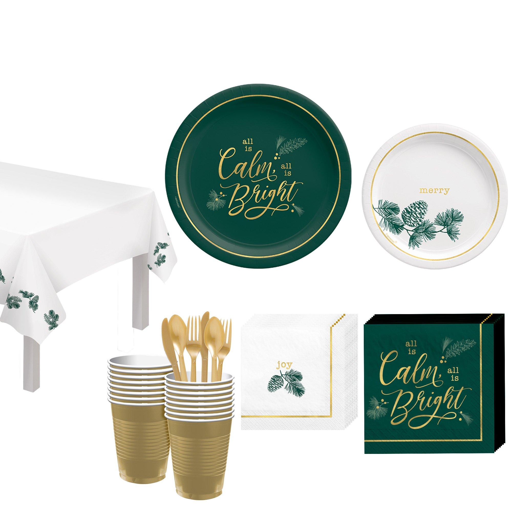 Christmas Gift Merry Christmas Disposable Tableware Christmas