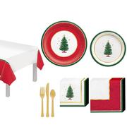 Joyful Christmas Tableware Kit for 16 Guests
