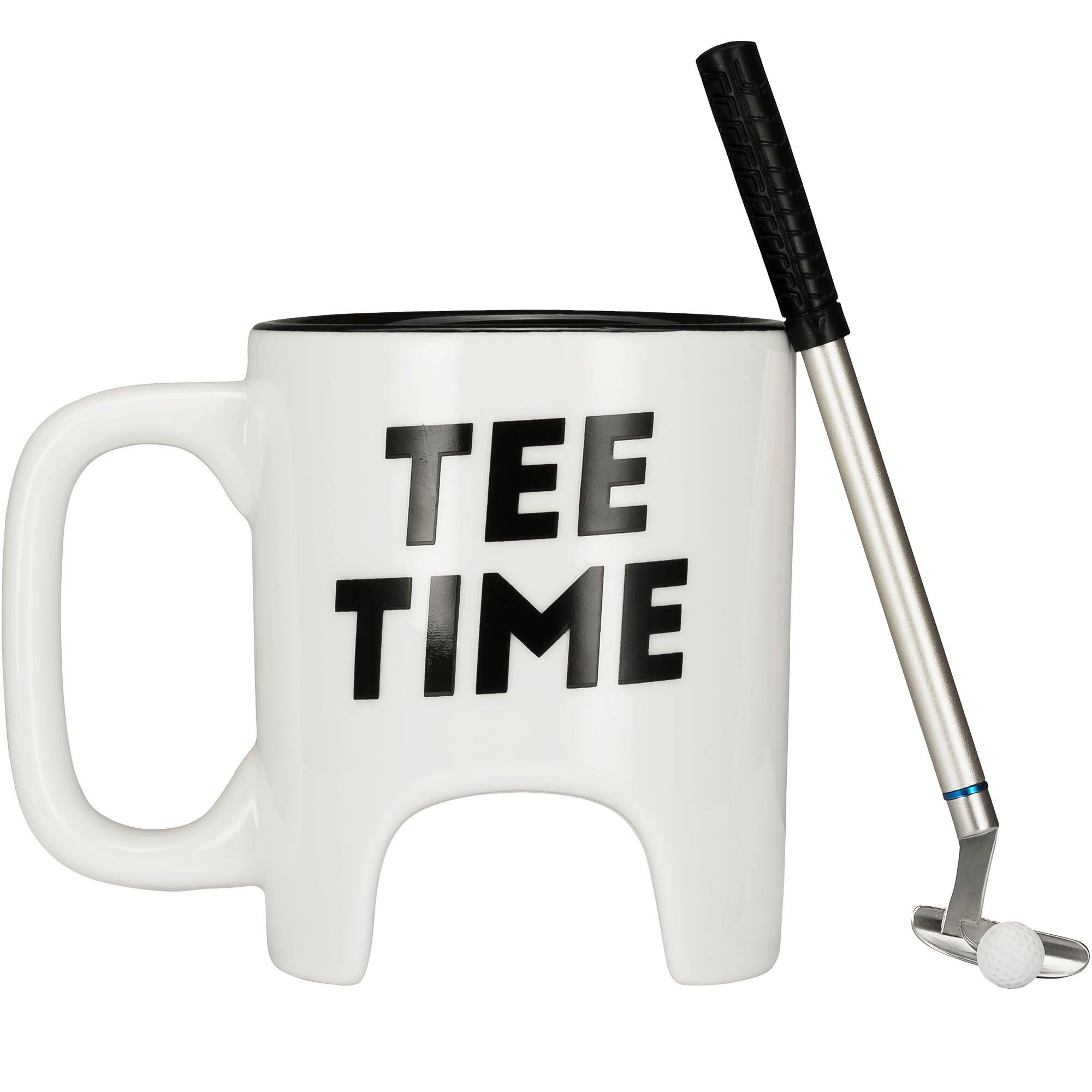 Tee Time Golf Mug, 10oz