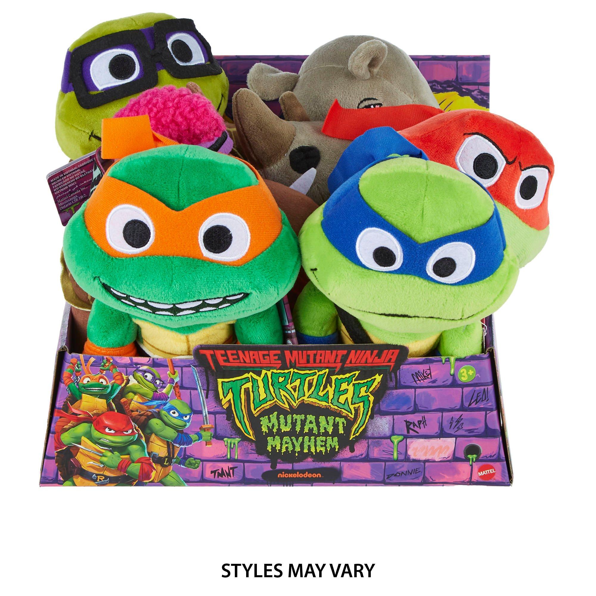 TMNT Mutant Mayhem Plushies, 8in, 1pc - Blind Pack