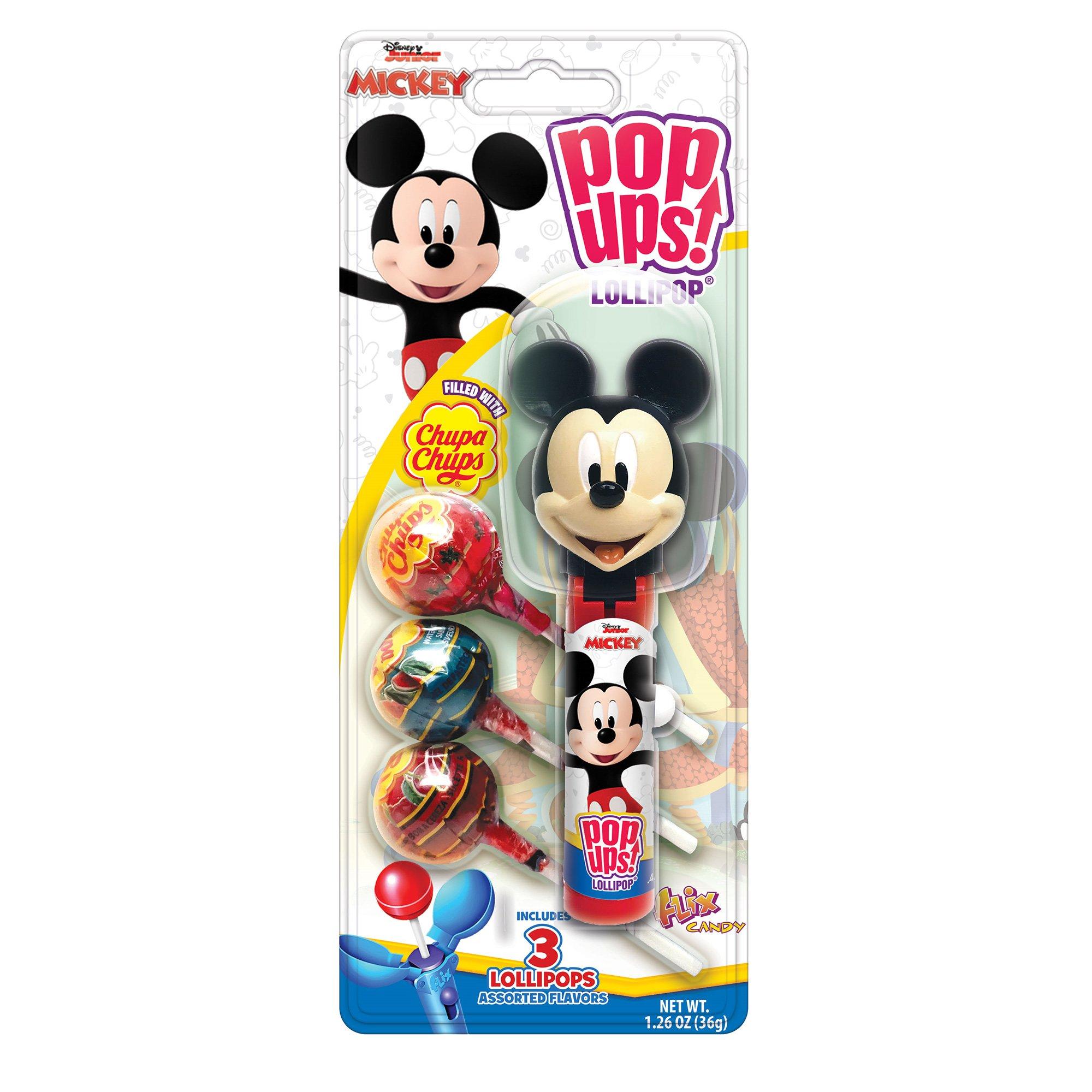 Disney Junior Pop Ups! Lollipop Dispenser with Chupa Chups - Assorted Characters