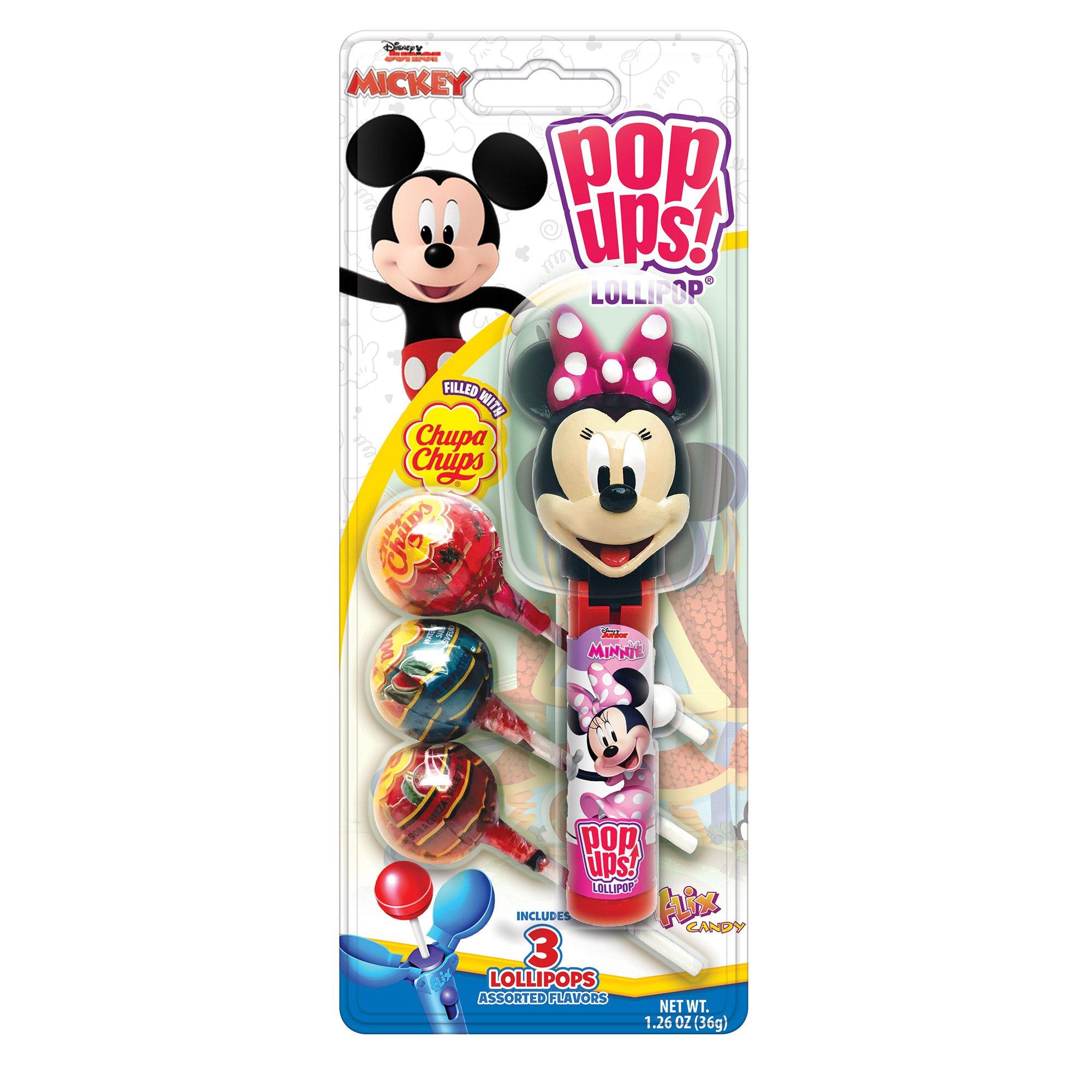 Disney Junior Pop Ups! Lollipop Dispenser with Chupa Chups - Assorted Characters