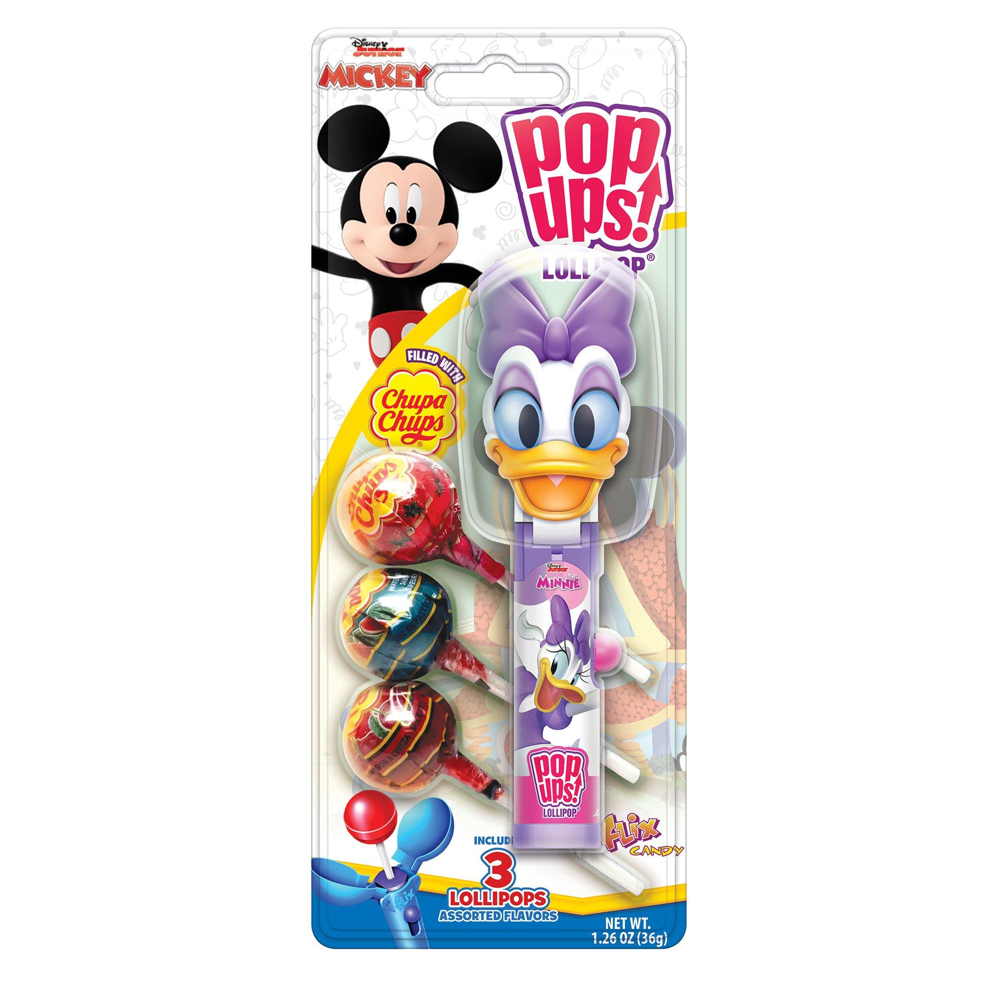 Disney Junior Pop Ups! Lollipop Dispenser with Chupa Chups - Assorted Characters