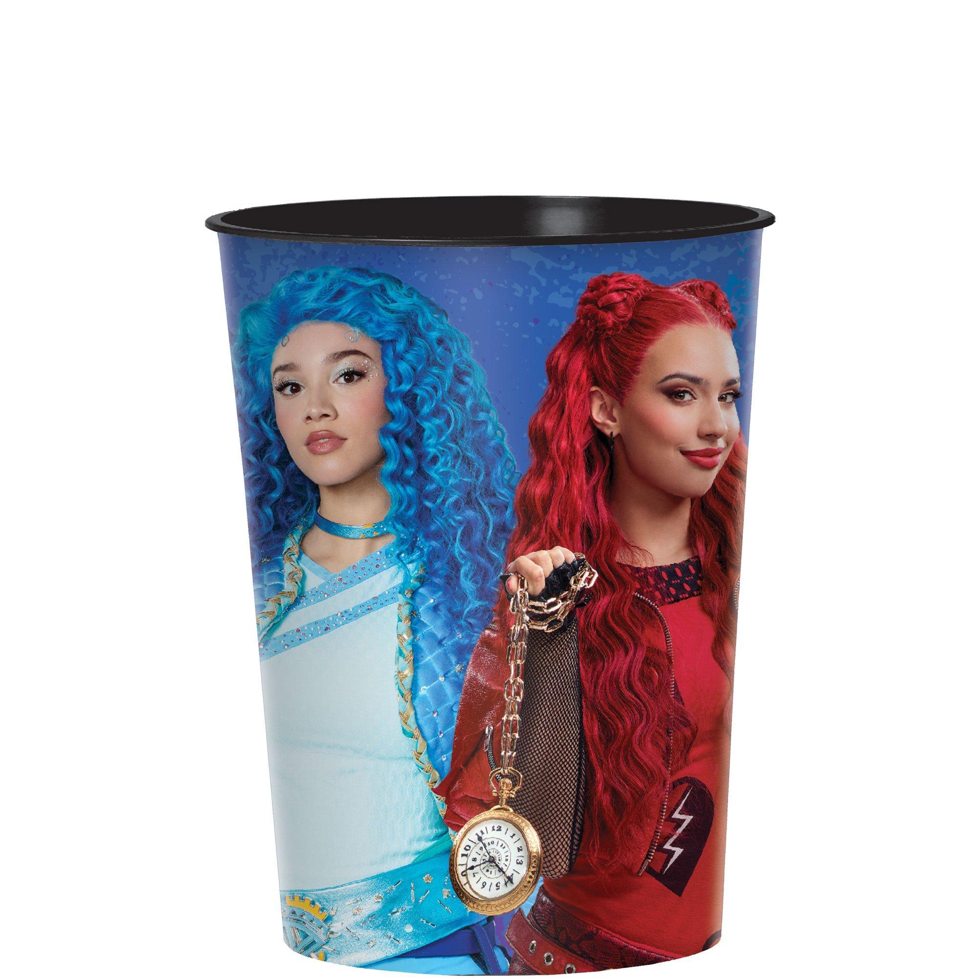 Chloe & Red Plastic Favor Cup, 16oz - Descendants 4