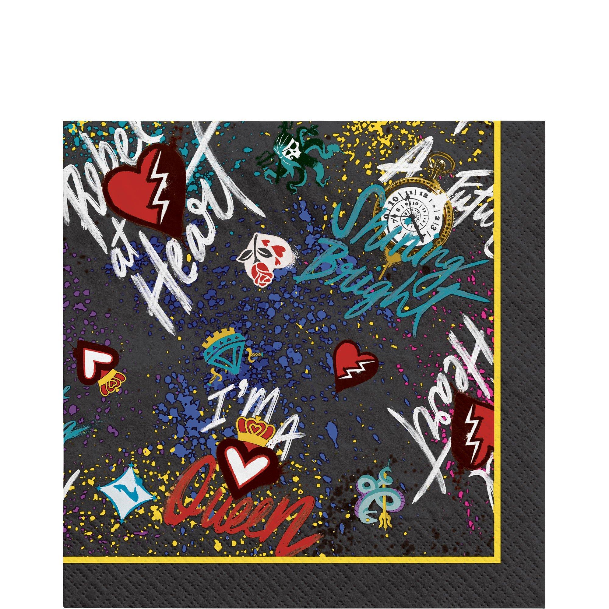 Descendants 4 Paper Lunch Napkins, 6.5in, 16ct