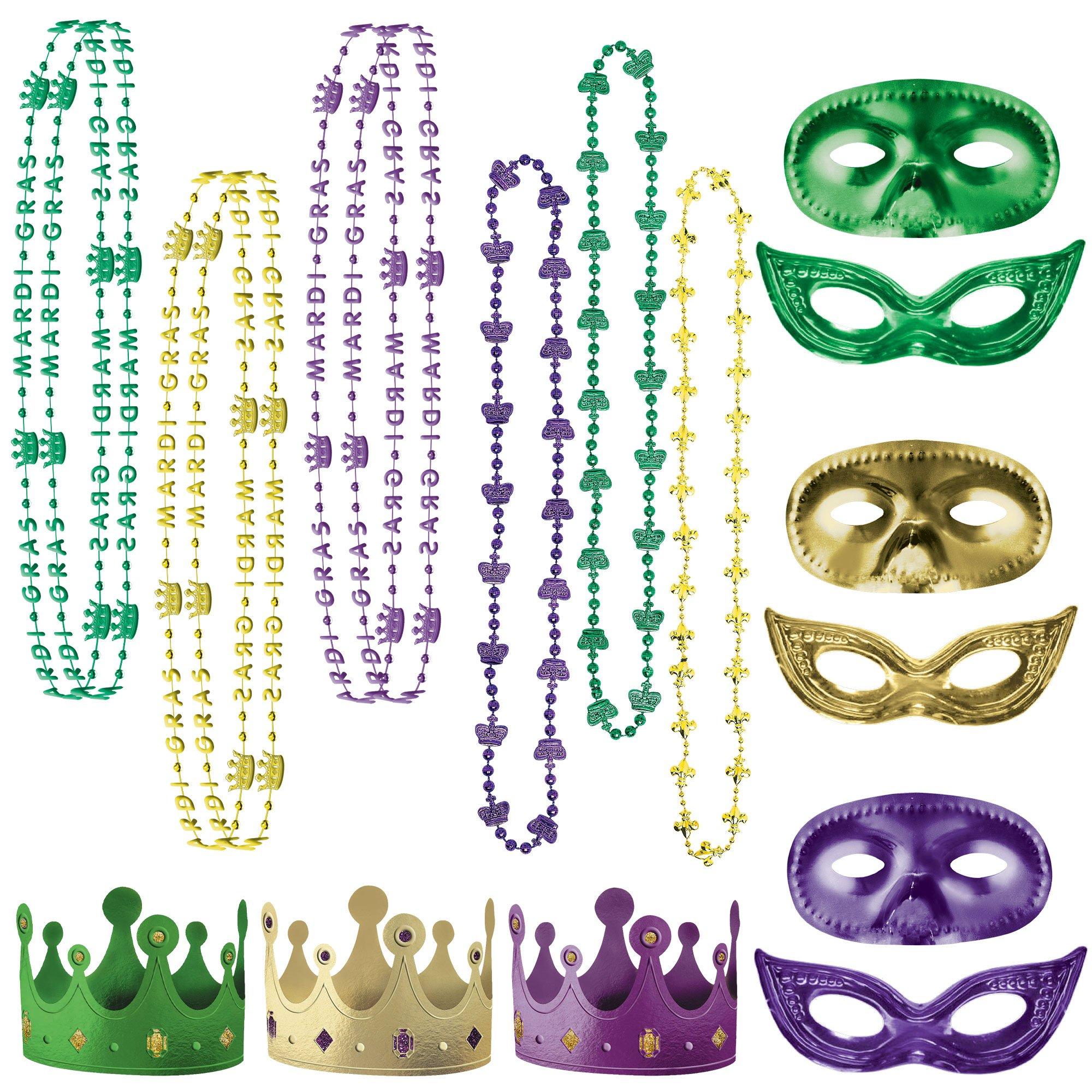 Mardi Gras Party Decorations-142Pcs Masquerade Plates and Napkins Mardi  Gras Tableware Set Masquerade Mask Party Supplies Serves 20 Guests