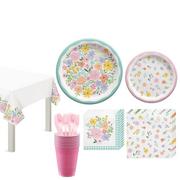 Springtime Bloom Tableware Kit for 8 Guests