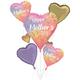 Deluxe Botanical Mother's Day Foil & Latex Balloon Bouquet, 13pc