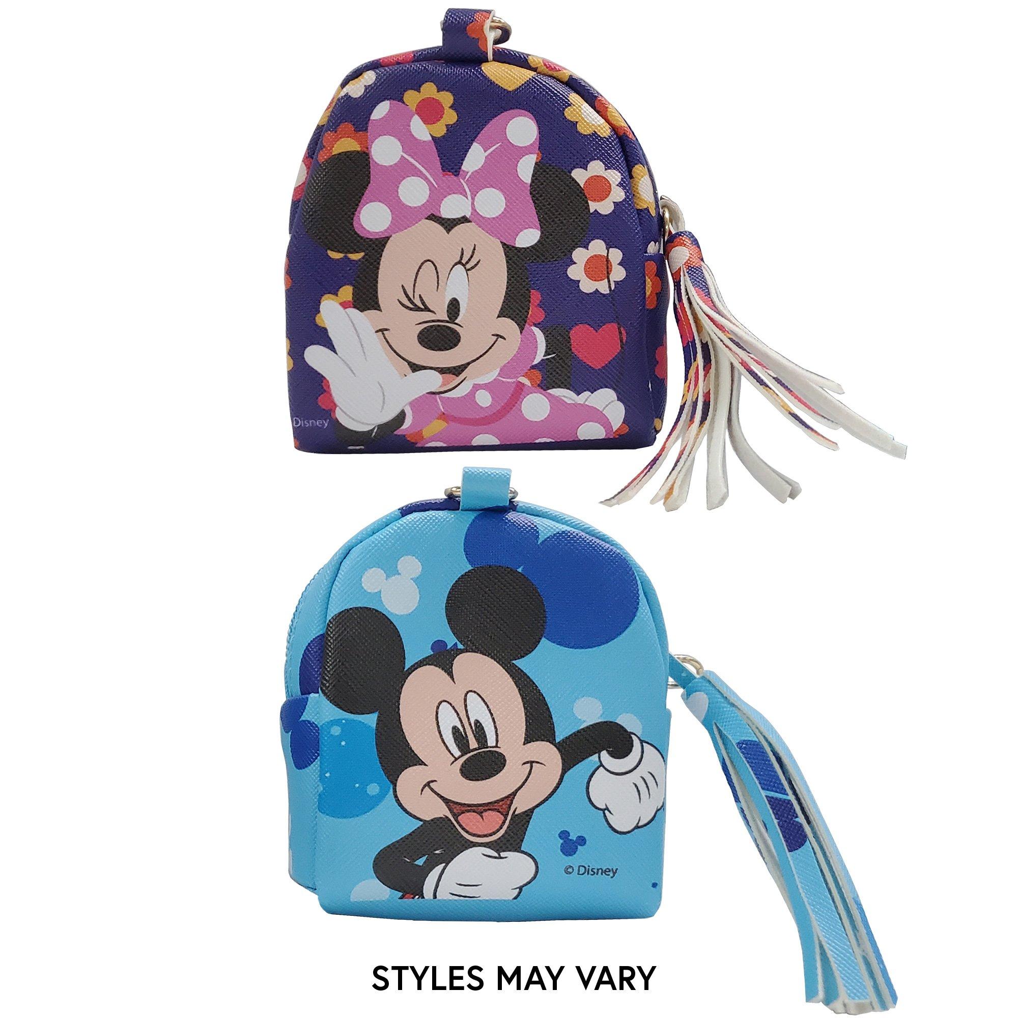 Disney Mini Backpack Keychain with Candy, 1pc - Assorted Characters