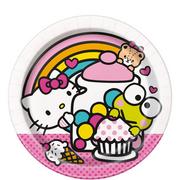 Hello Kitty and Friends Lunch Plates, 9in, 8ct - Sanrio