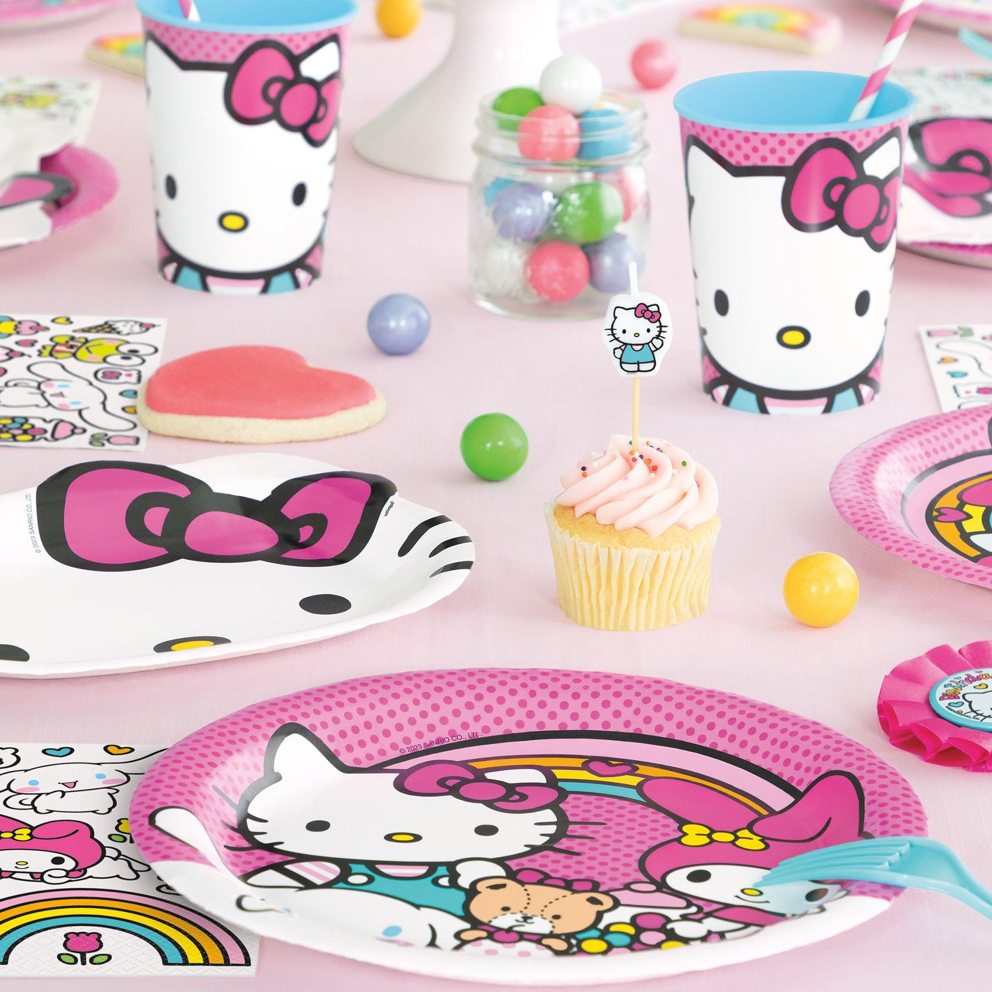 Hello Kitty and Friends Lunch Plates, 9in, 8ct - Sanrio