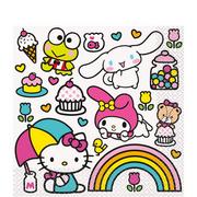Hello Kitty and Friends Lunch Napkins, 6.5in, 16ct - Sanrio