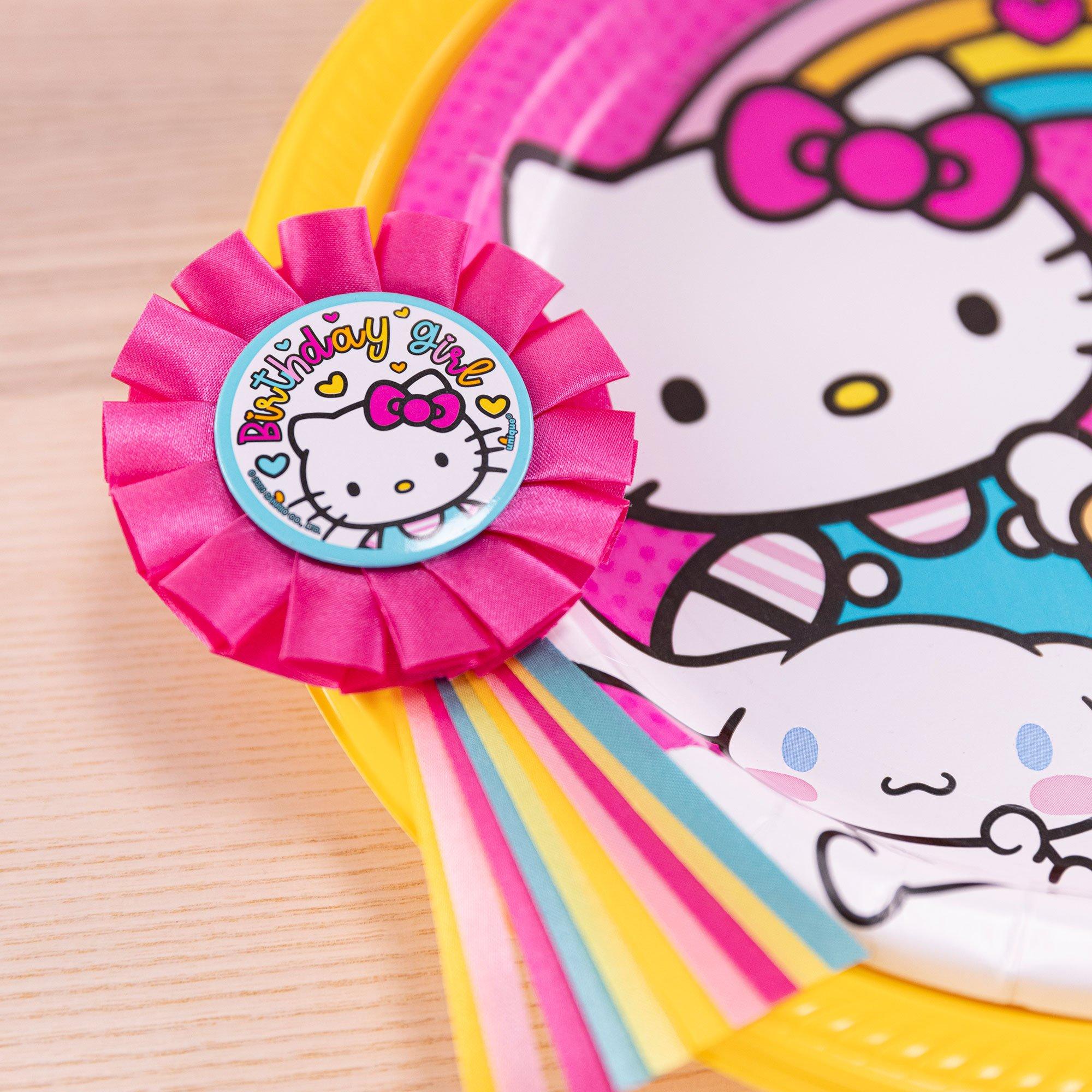 Hello Kitty Birthday Girl Badge, 3.25in x 7.5in - Sanrio