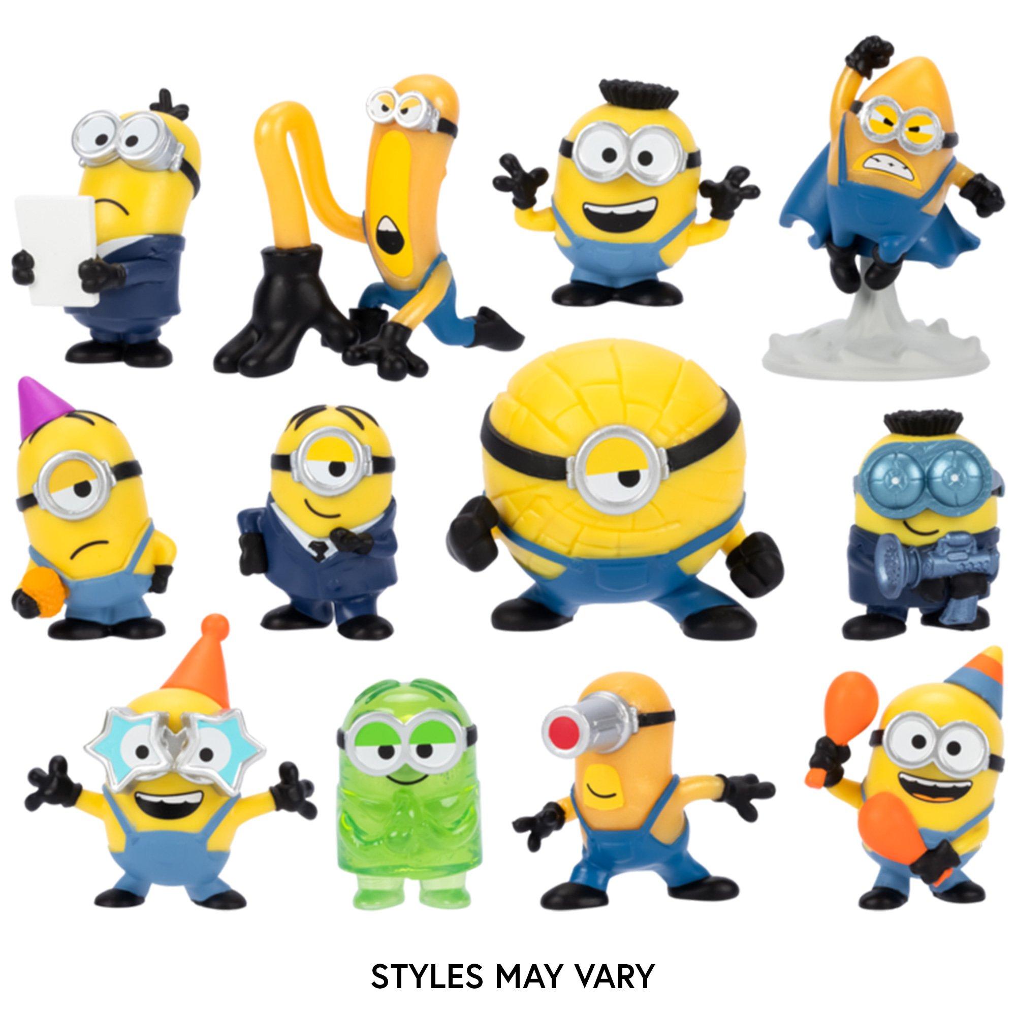 Minions Despicable Me 4 Collectible Mini Figurines, 2in, 1pc - Assorted Designs