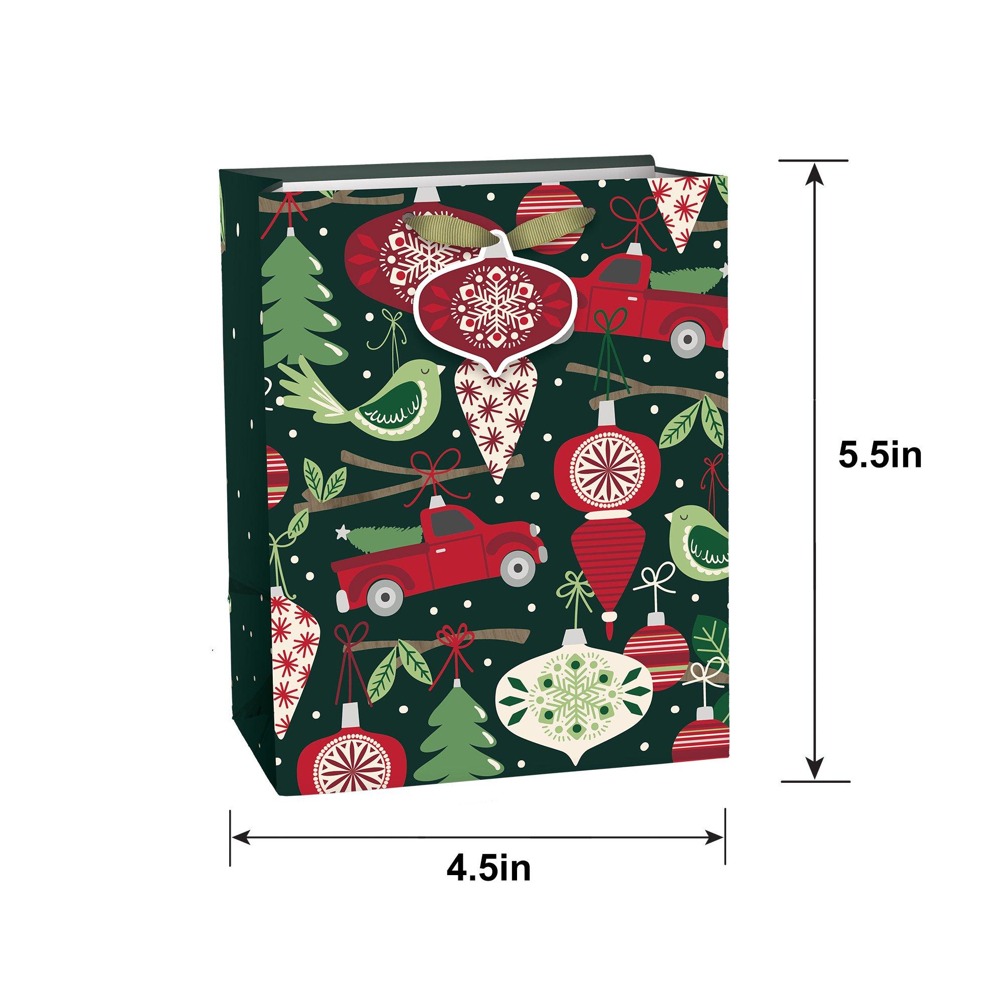 Christmas Wonder Paper Gift Bag, 4.5in x 5.5in