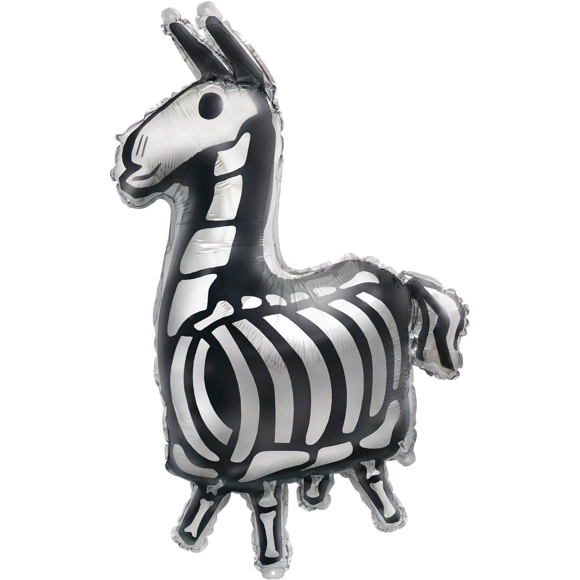 Fortnite Llama Skeleton-Shaped Foil Balloon, 35in