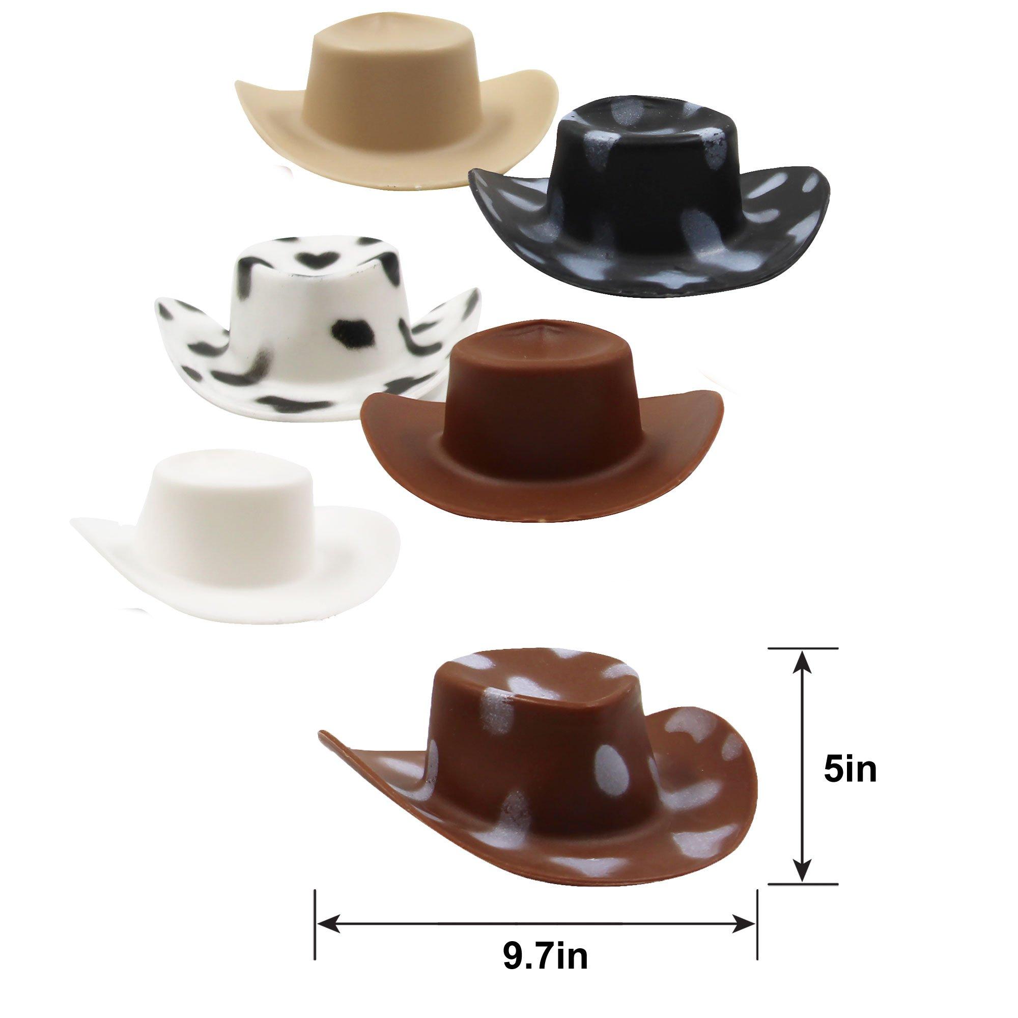 Mini Cowboy Hat Party Favors, 6ct