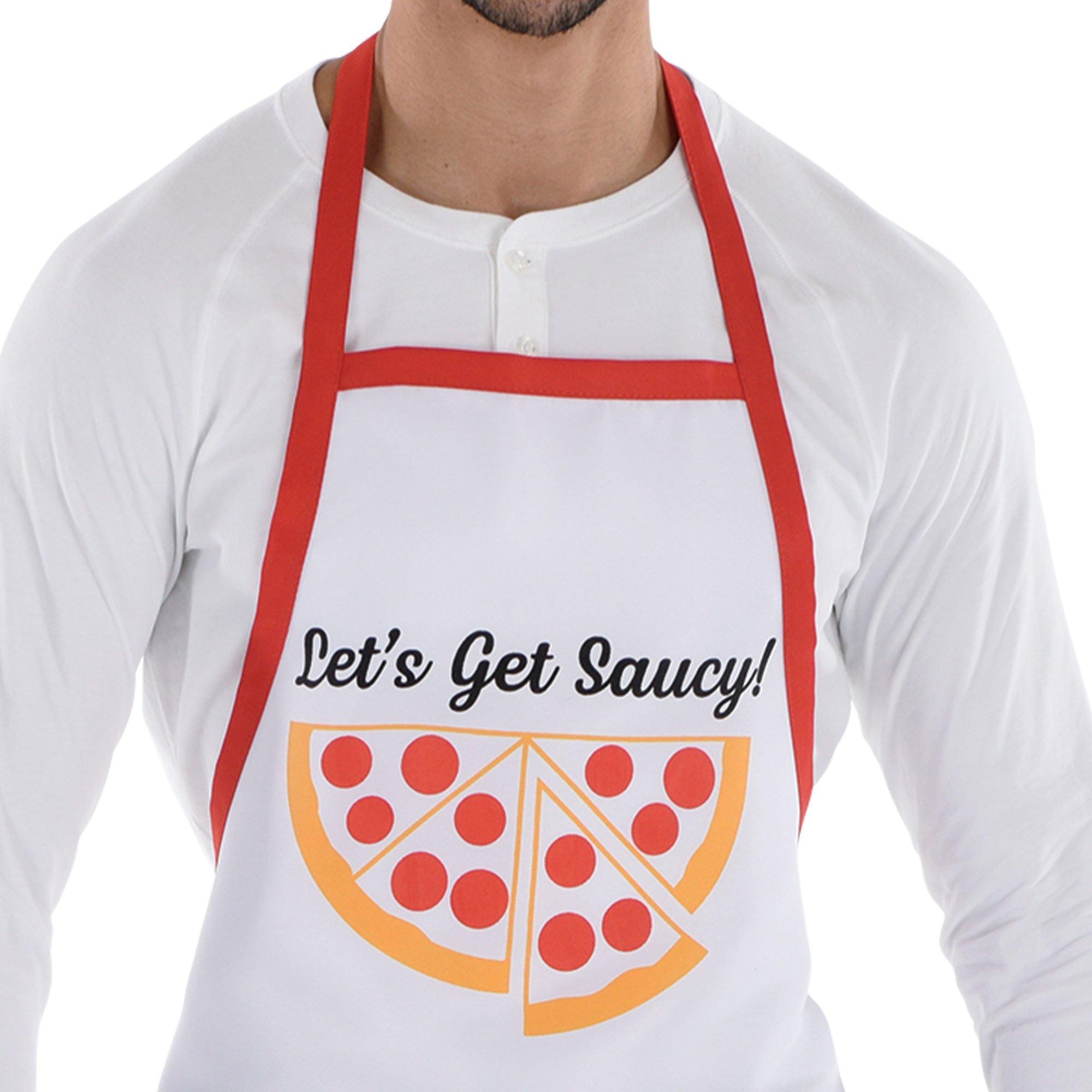 Pizzeria Let's Get Saucy Apron