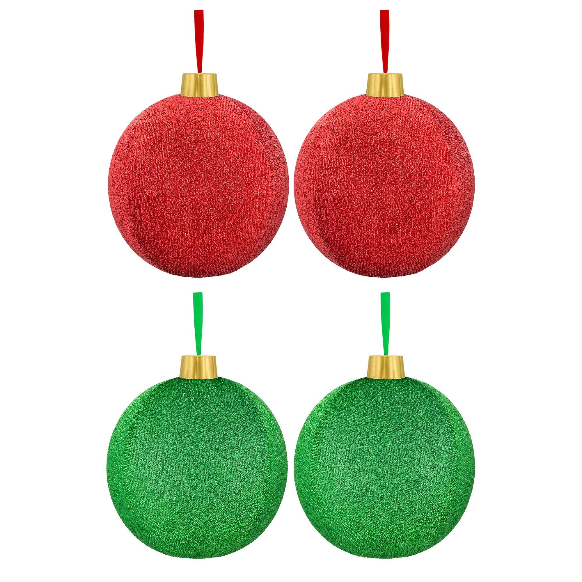 Inflatable Tinsel Ornaments, 12in