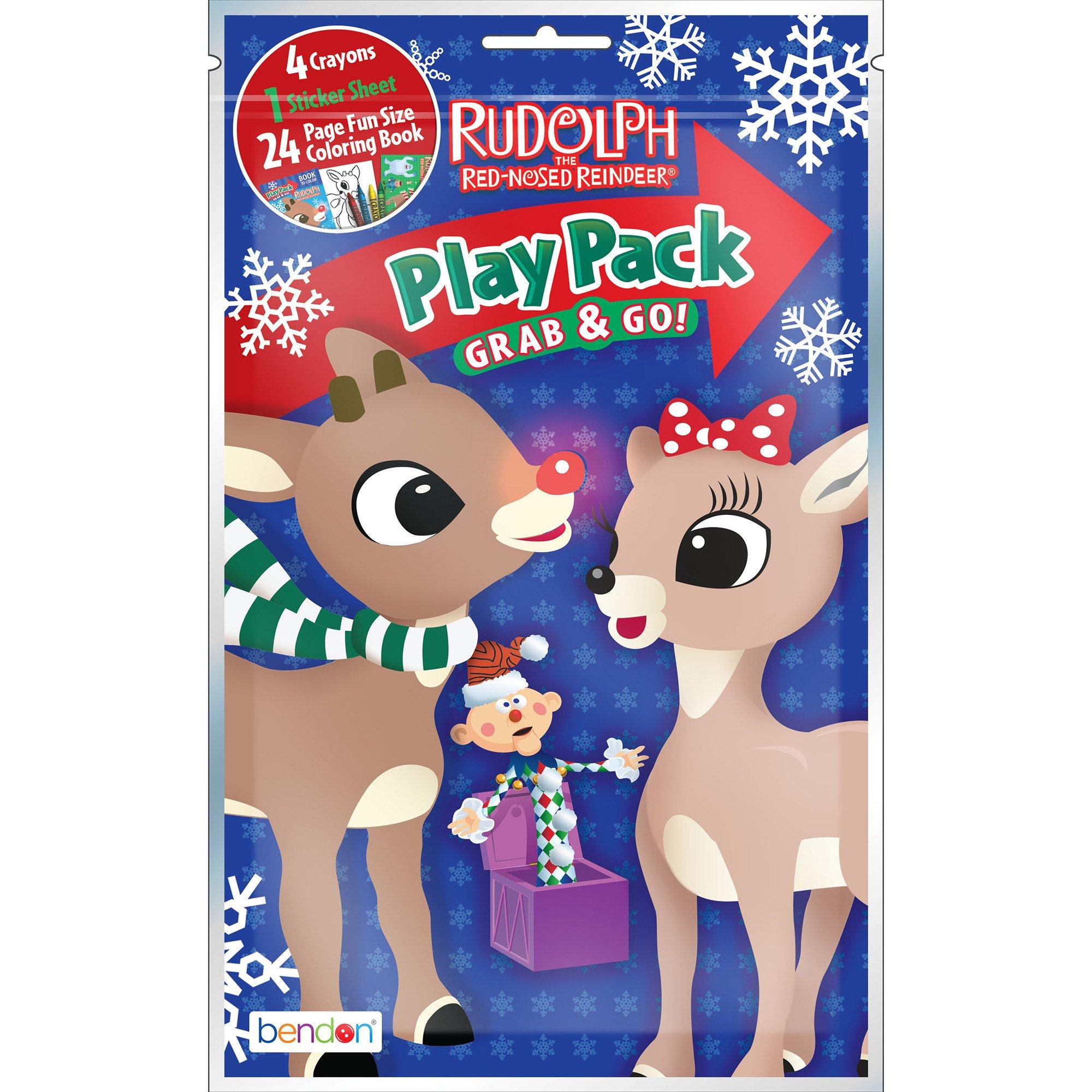 Rudolph the Red-Nosed Reindeer Grab & Go Play Pack