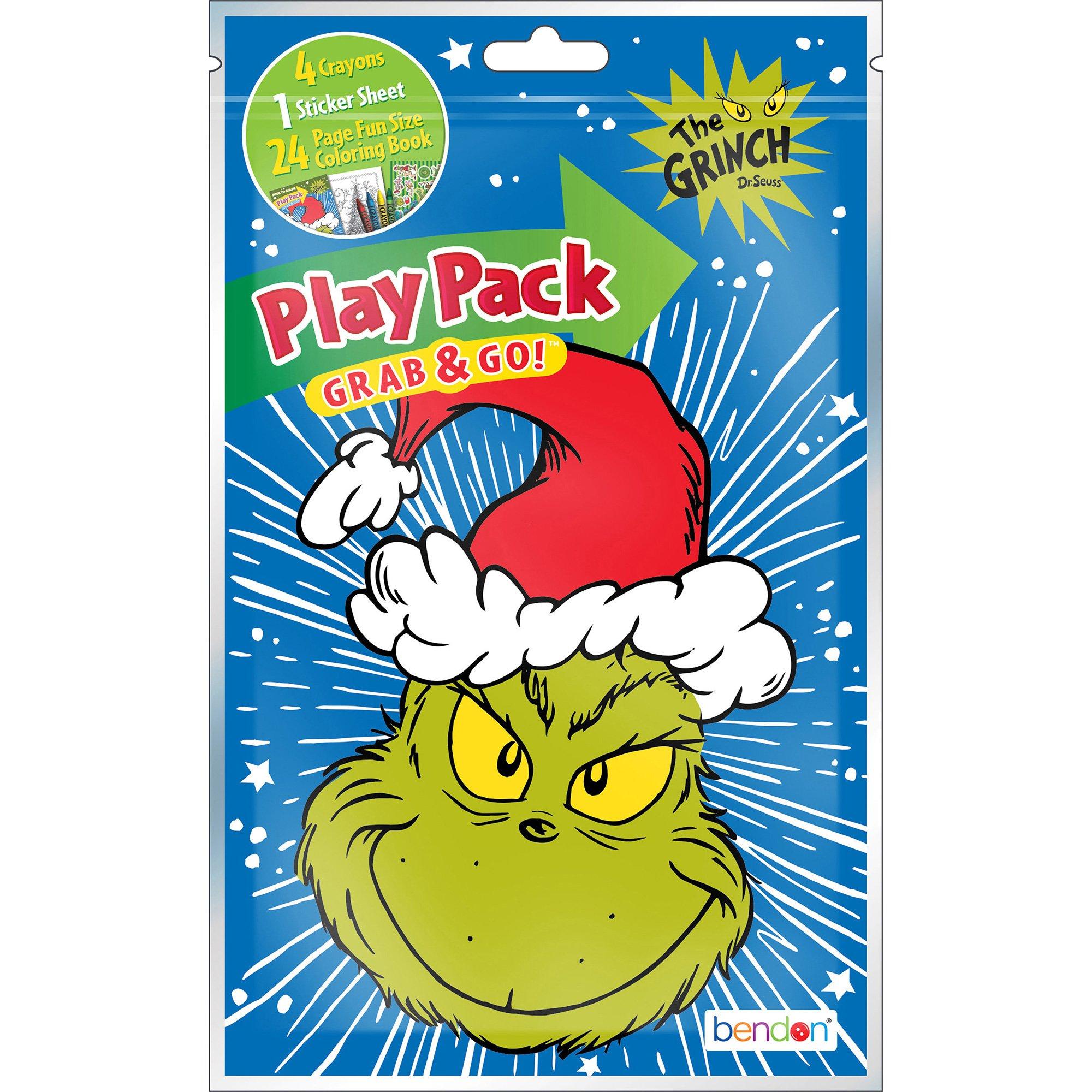 The Grinch Grab & Go Play Pack - Dr. Seuss