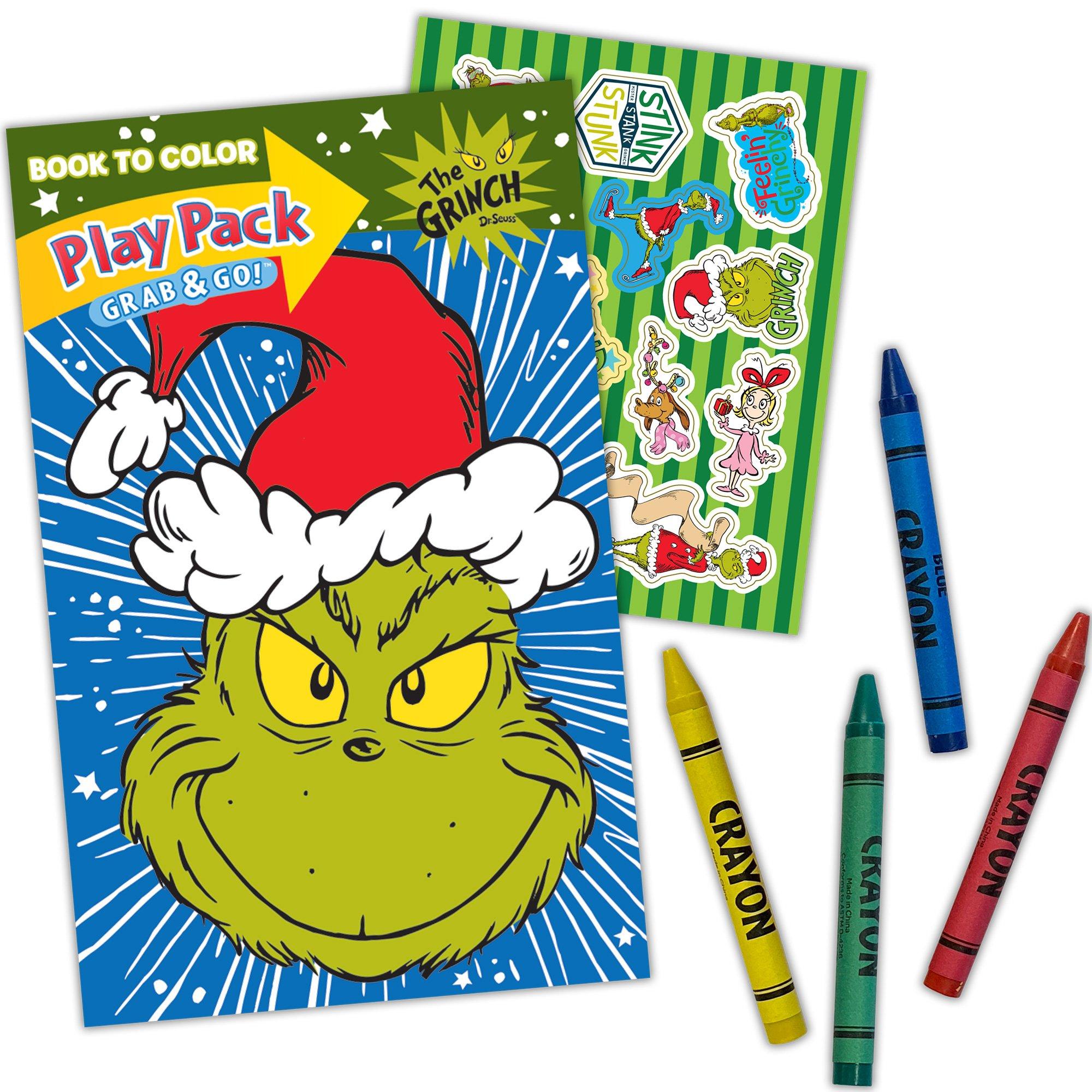 The Grinch Grab & Go Play Pack - Dr. Seuss