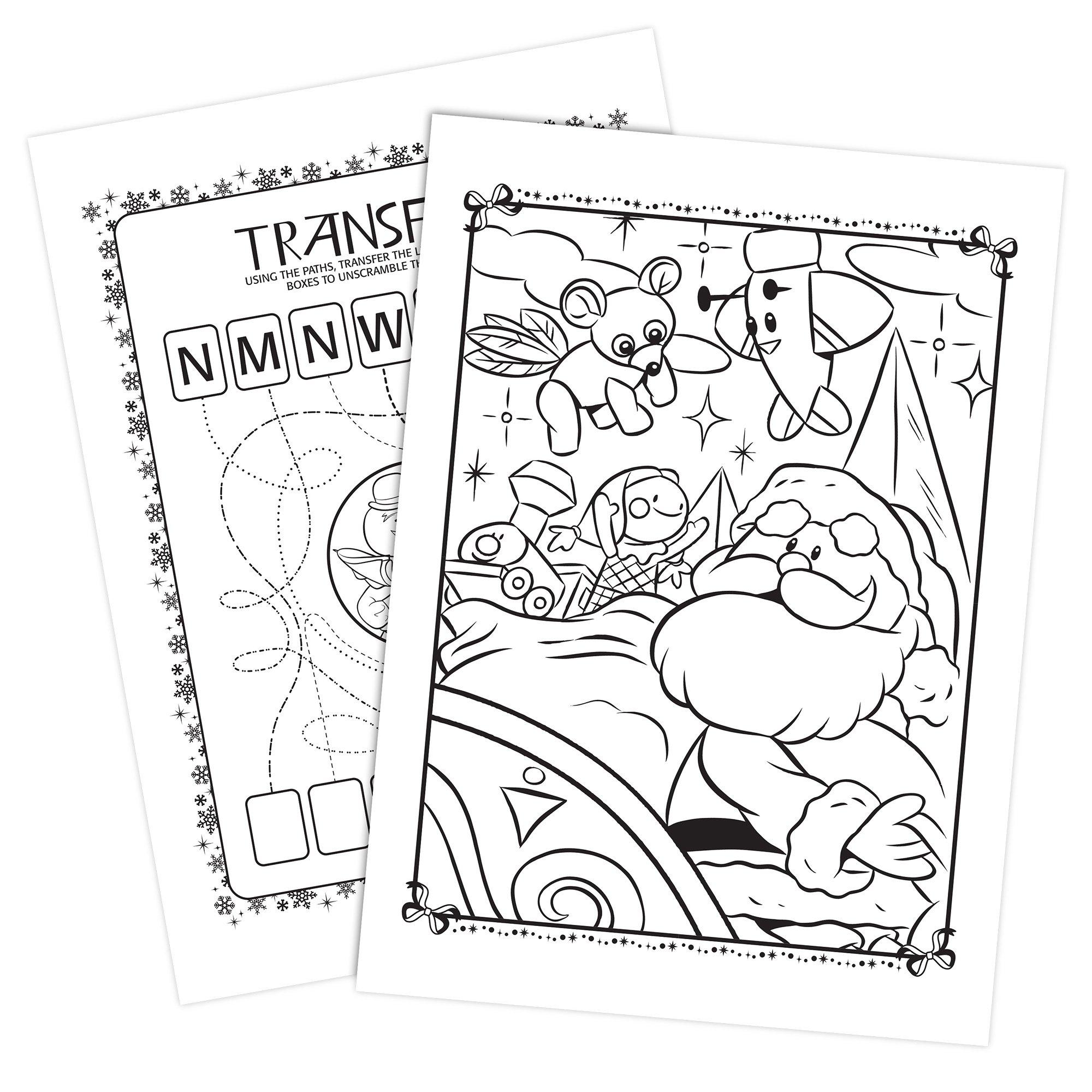 Rudolph Jumbo Coloring & Activity Book, 64 Pages