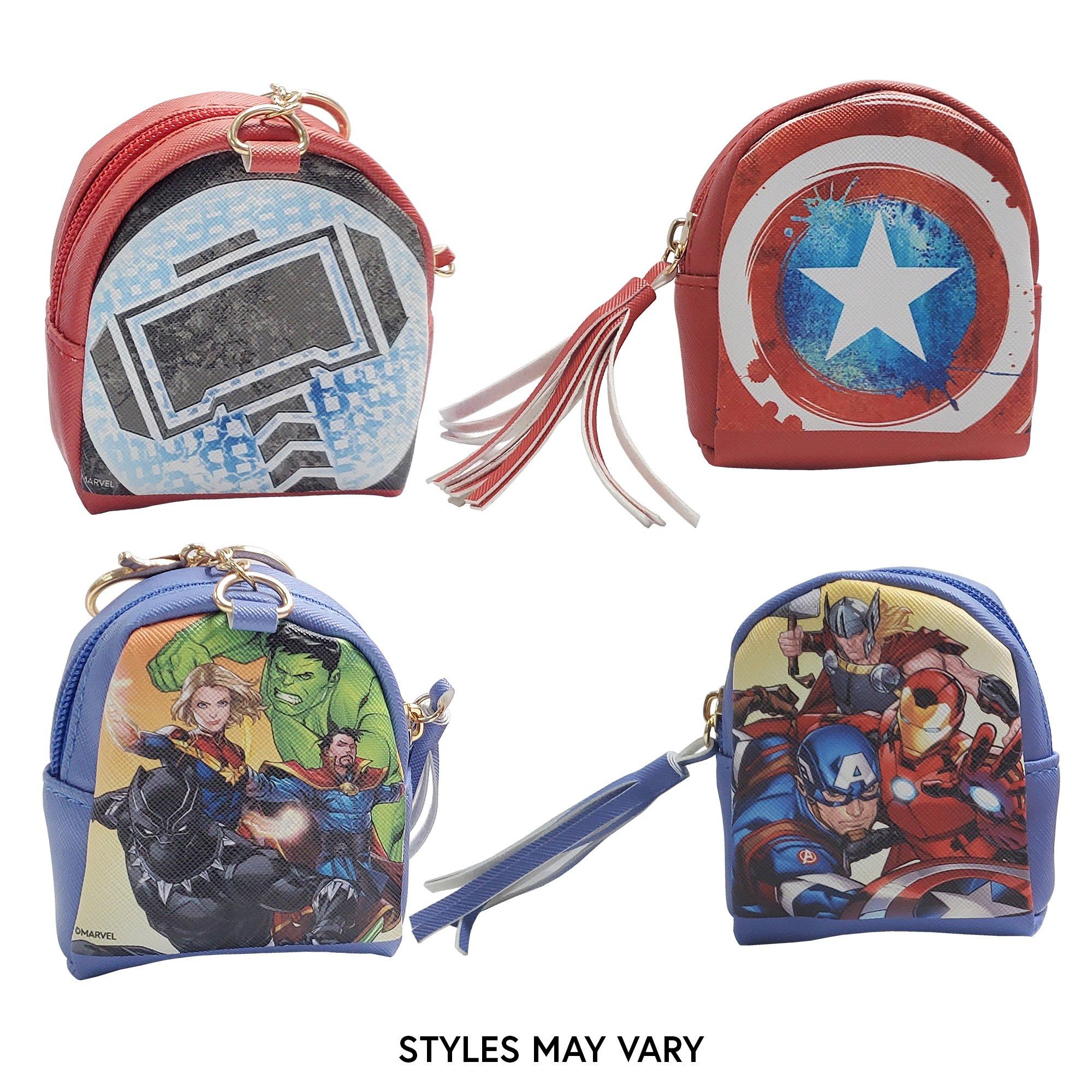 Marvel Avengers Mini Backpack Keychain with Candy, 1pc - Assorted Designs