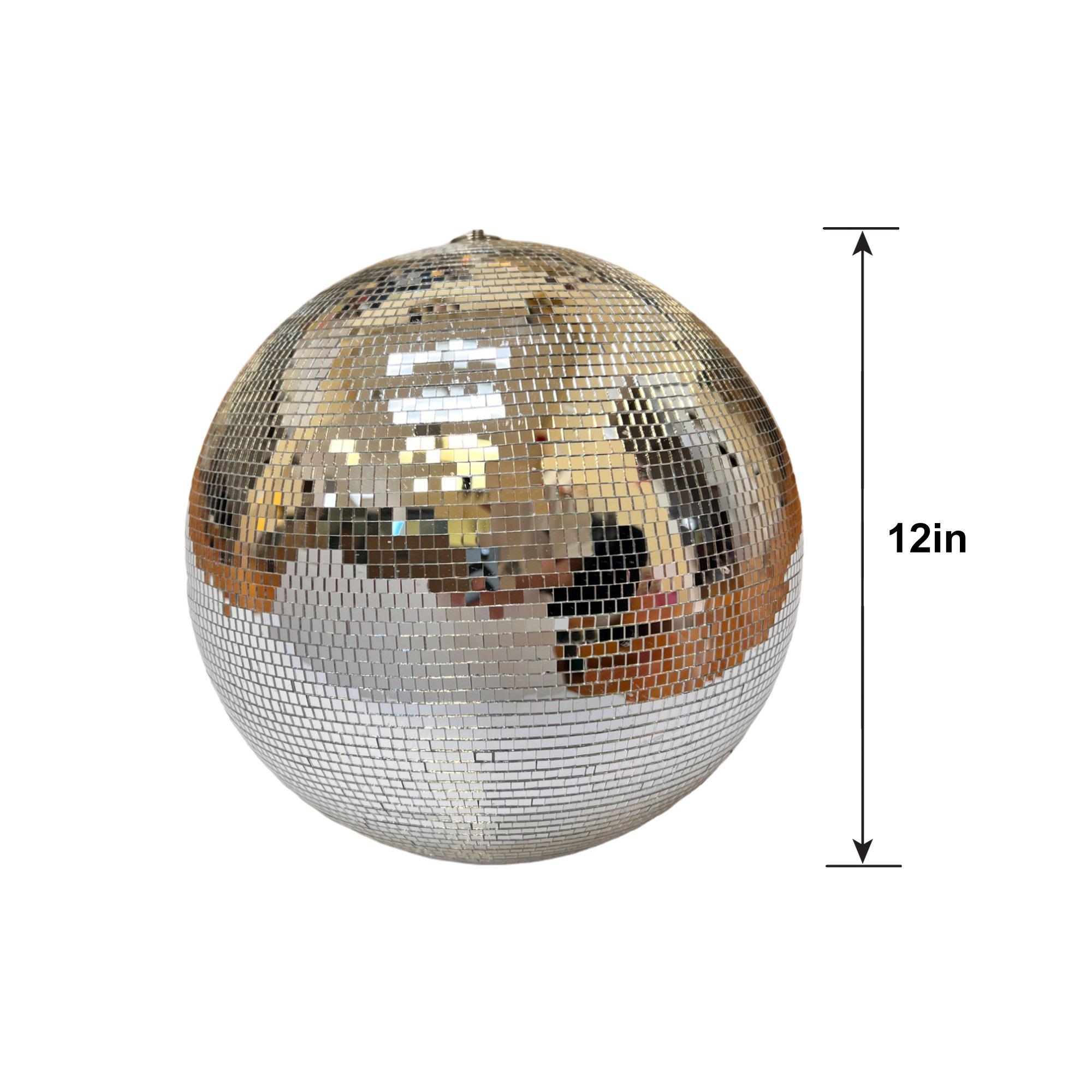 Mirror Disco Ball, 12in