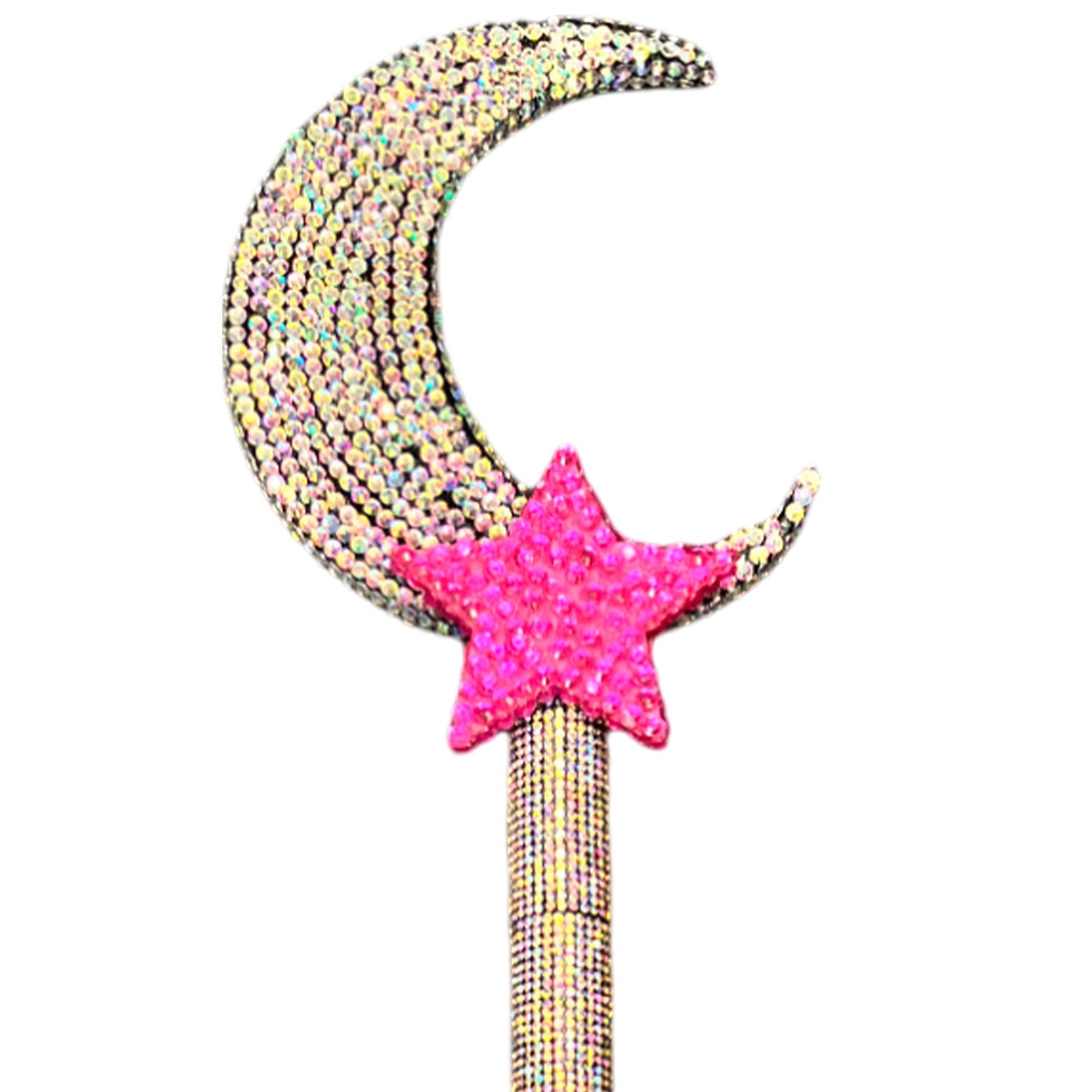 Rhinestone Witch Wand 