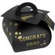 Black Graduation Cap Favor Box with Fun-Sized Original M&M's, 2.7oz