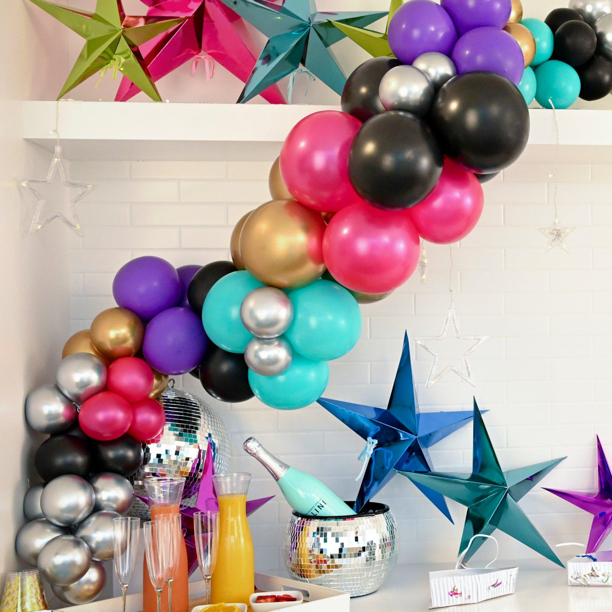 Starlight 3D Star Hanging Decorations, 5pc