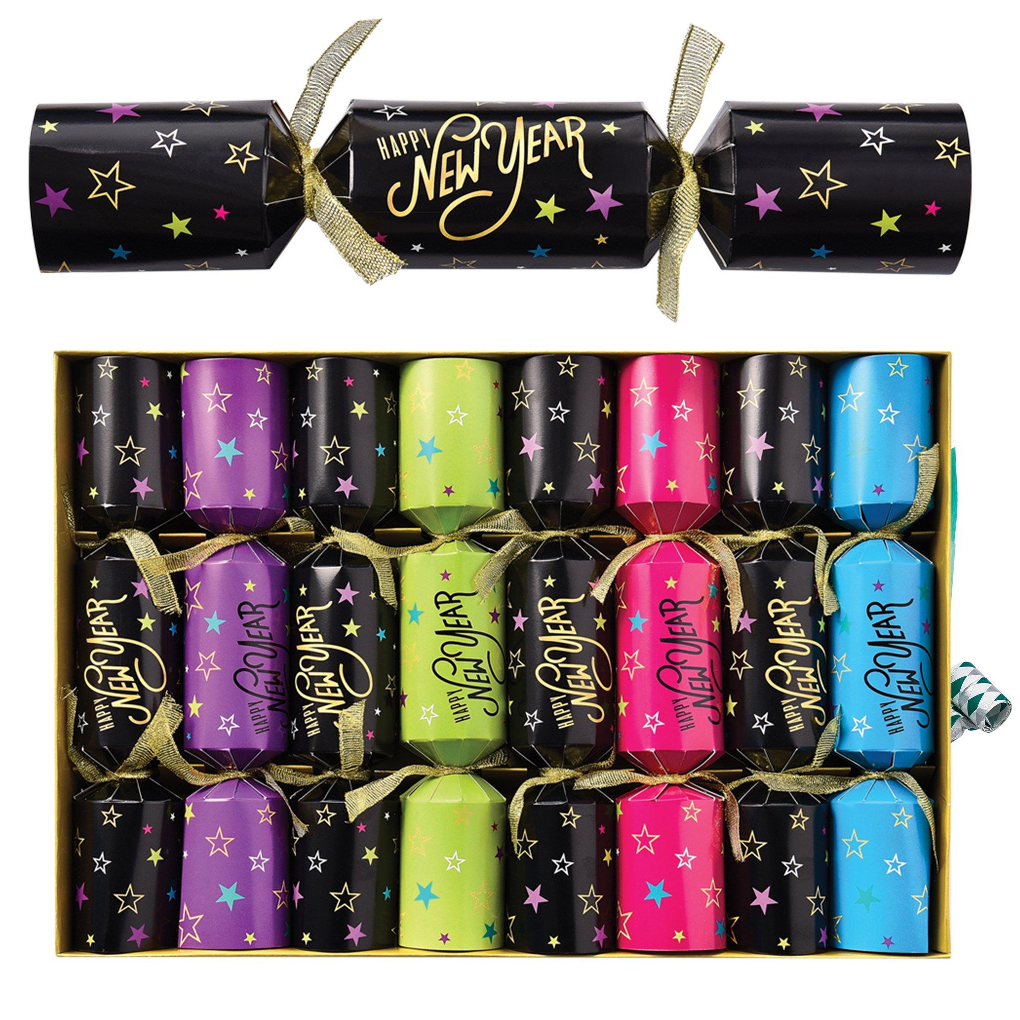 Starlight New Year’s Eve Crackers, 8ct