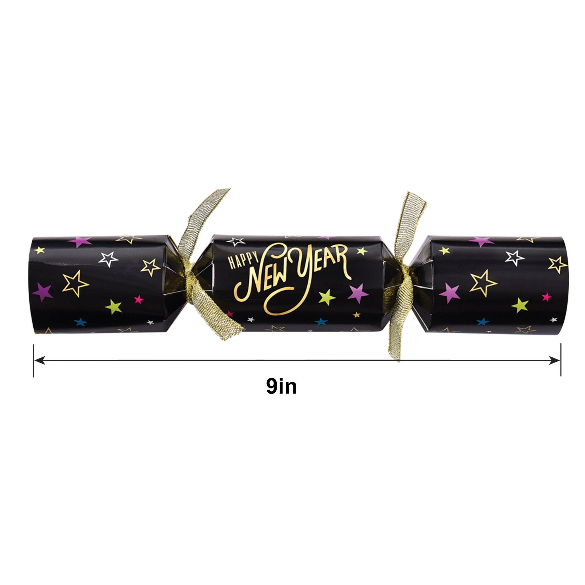 Starlight New Year’s Eve Crackers, 8ct