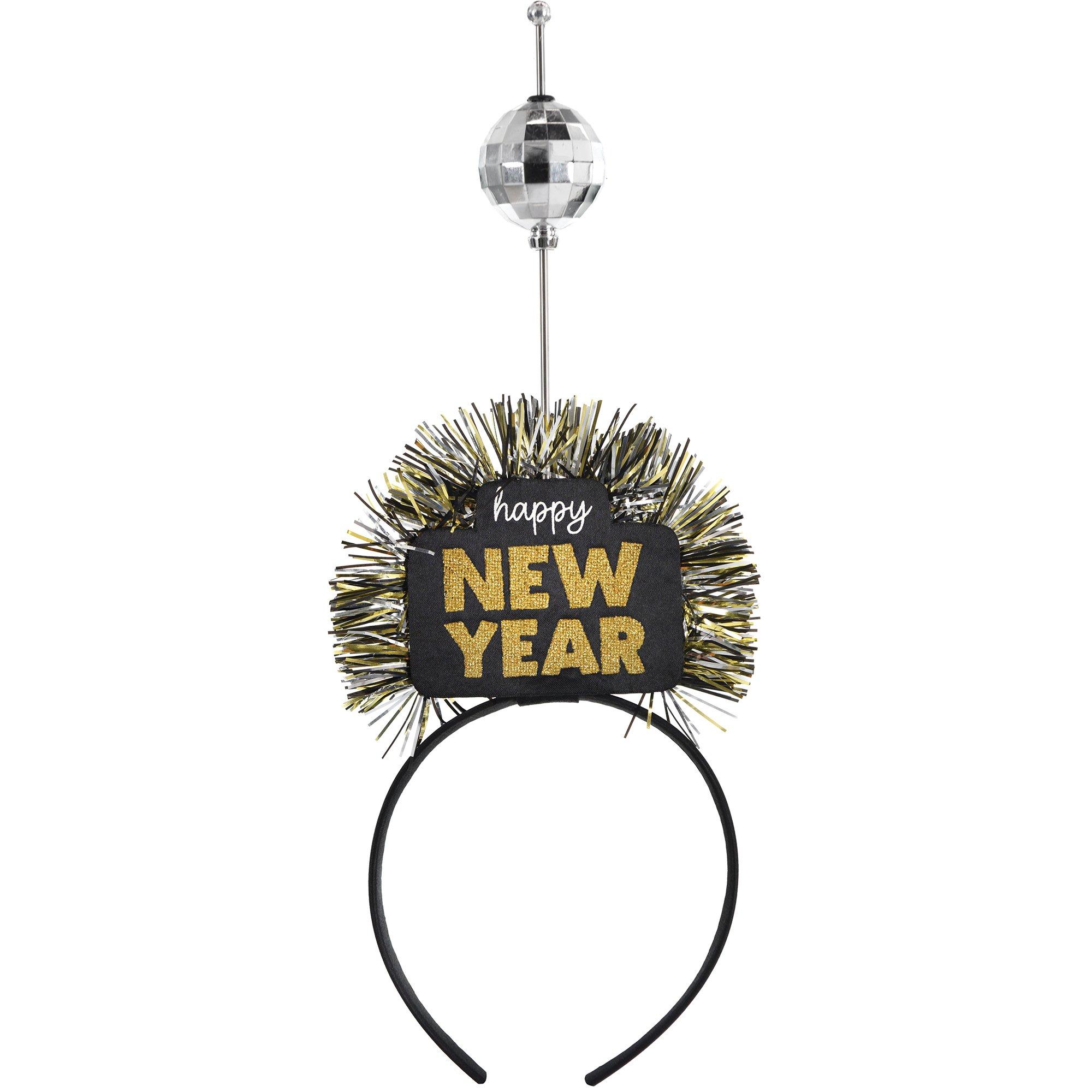 Ball Drop Happy New Year Headband