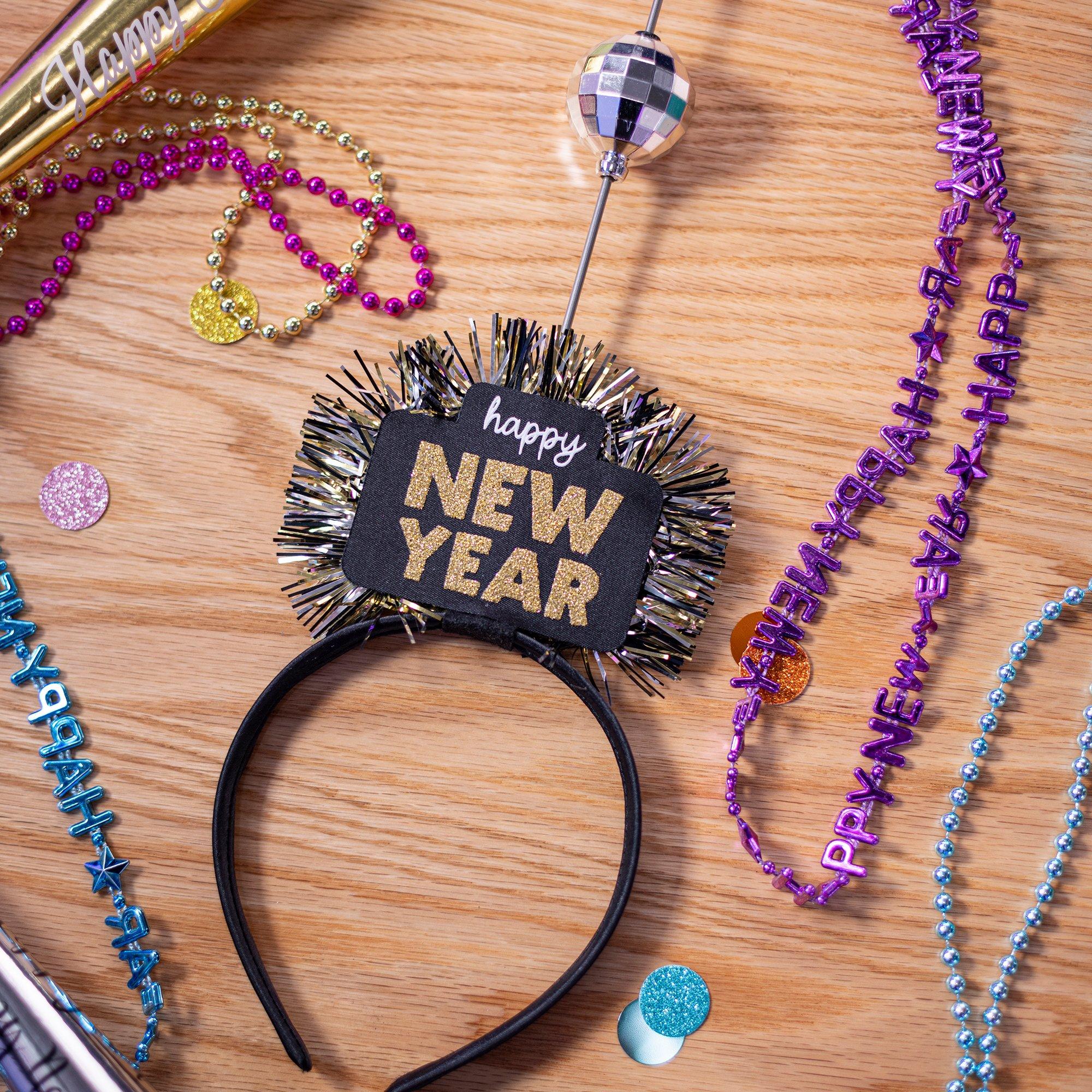 Ball Drop Happy New Year Headband