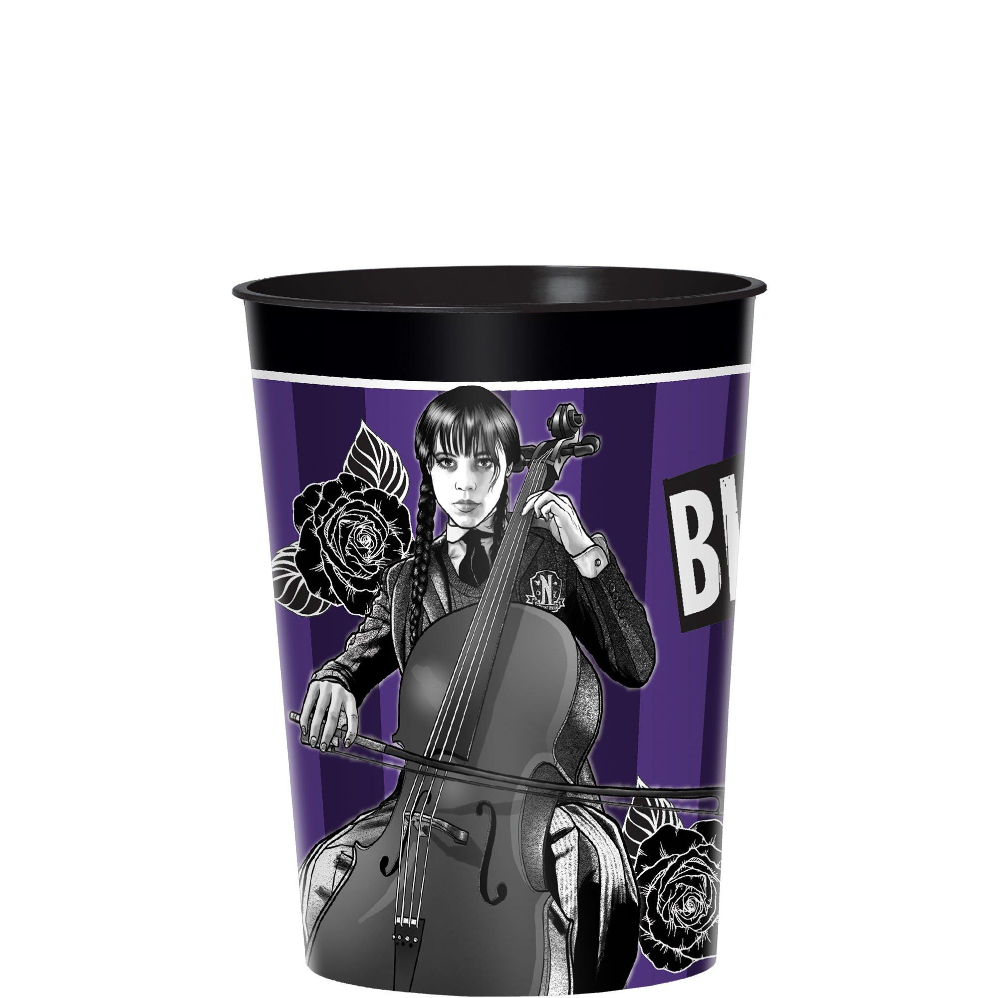 Wednesday Addams Favor Cup, 16oz - Wednesday TV Series