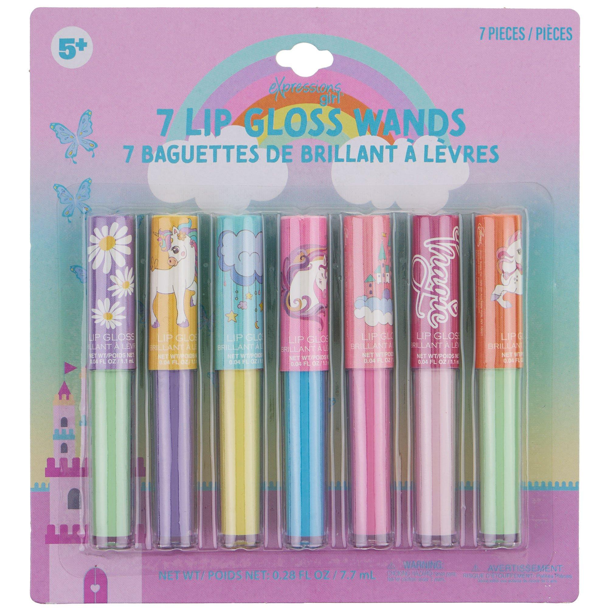 Multicolor Lip Glosses, 7ct