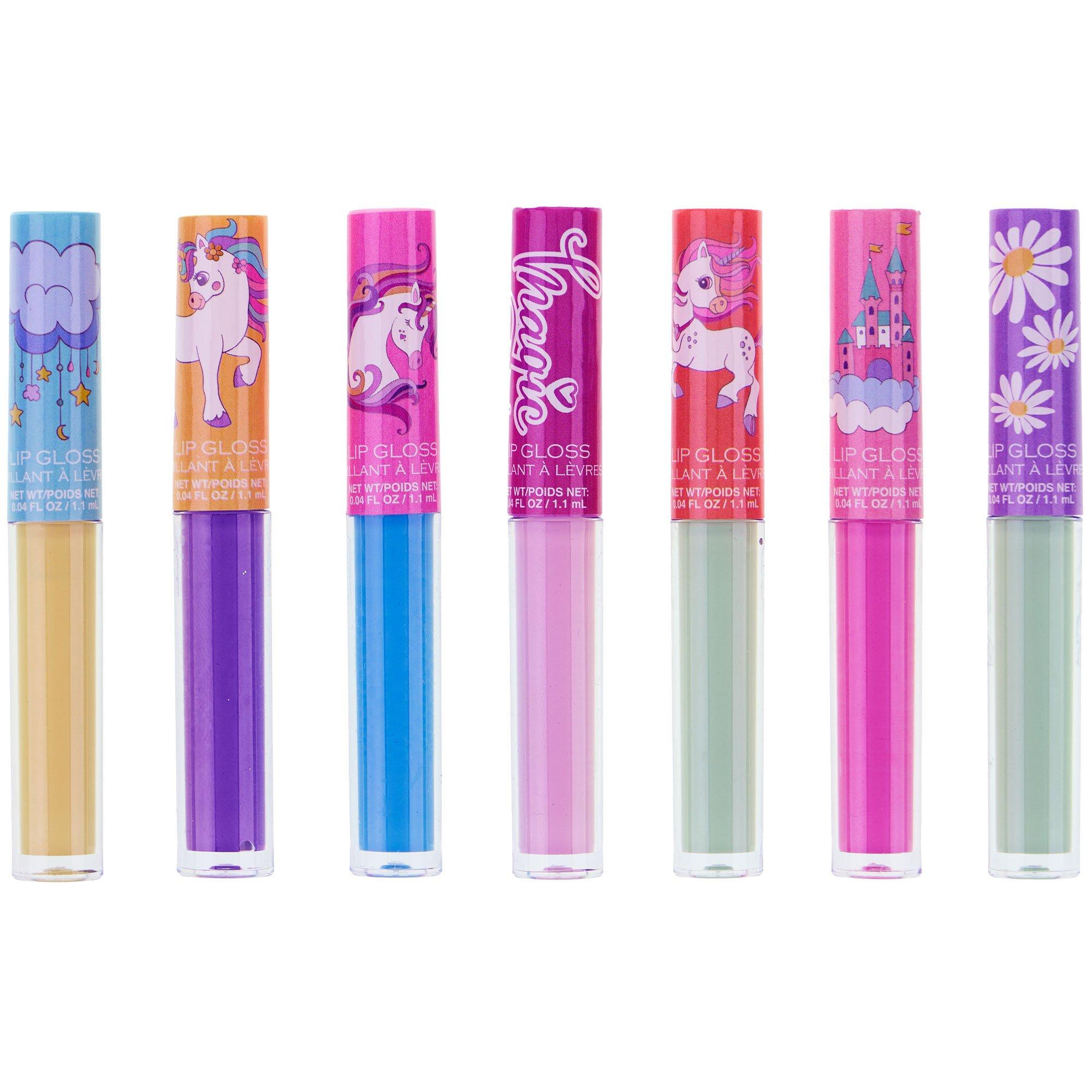 Multicolor Lip Glosses, 7ct