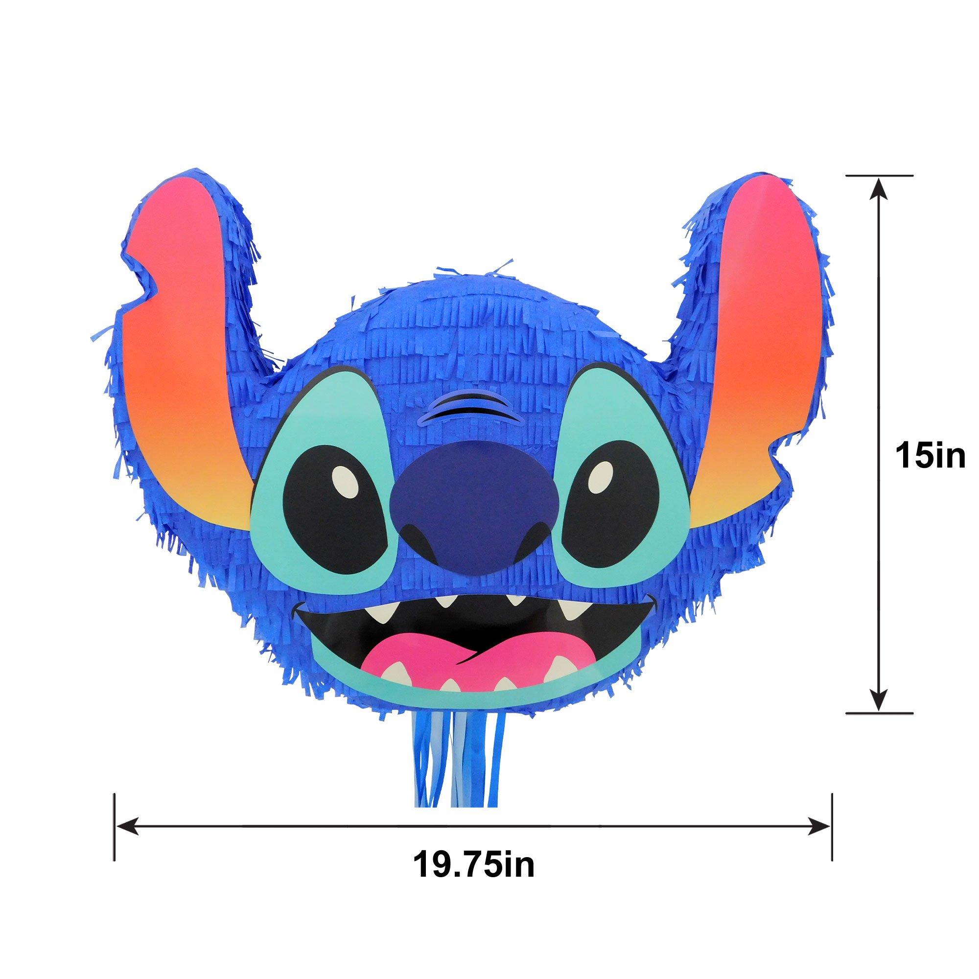 Stitch Pull String Pinata, 19.75in x 15in - Disney Lilo & Stitch