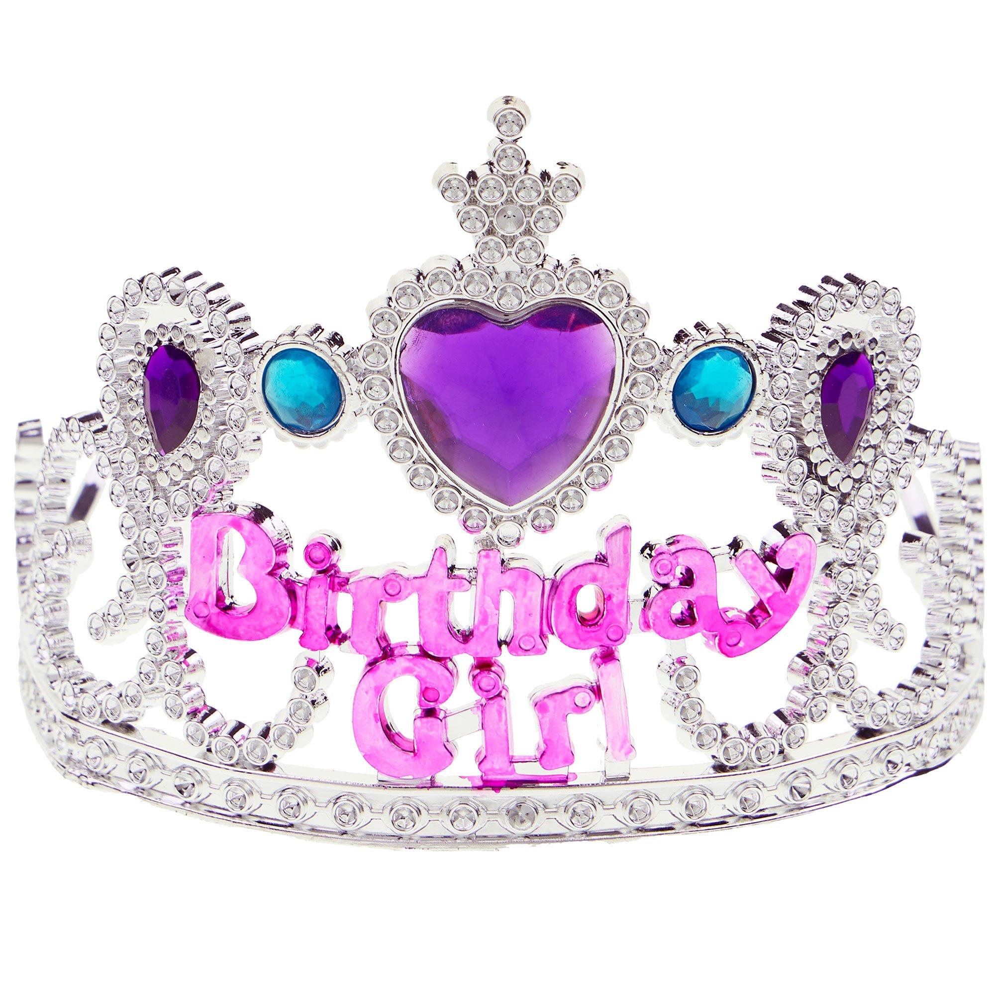 Purple Gem Birthday Girl Tiara