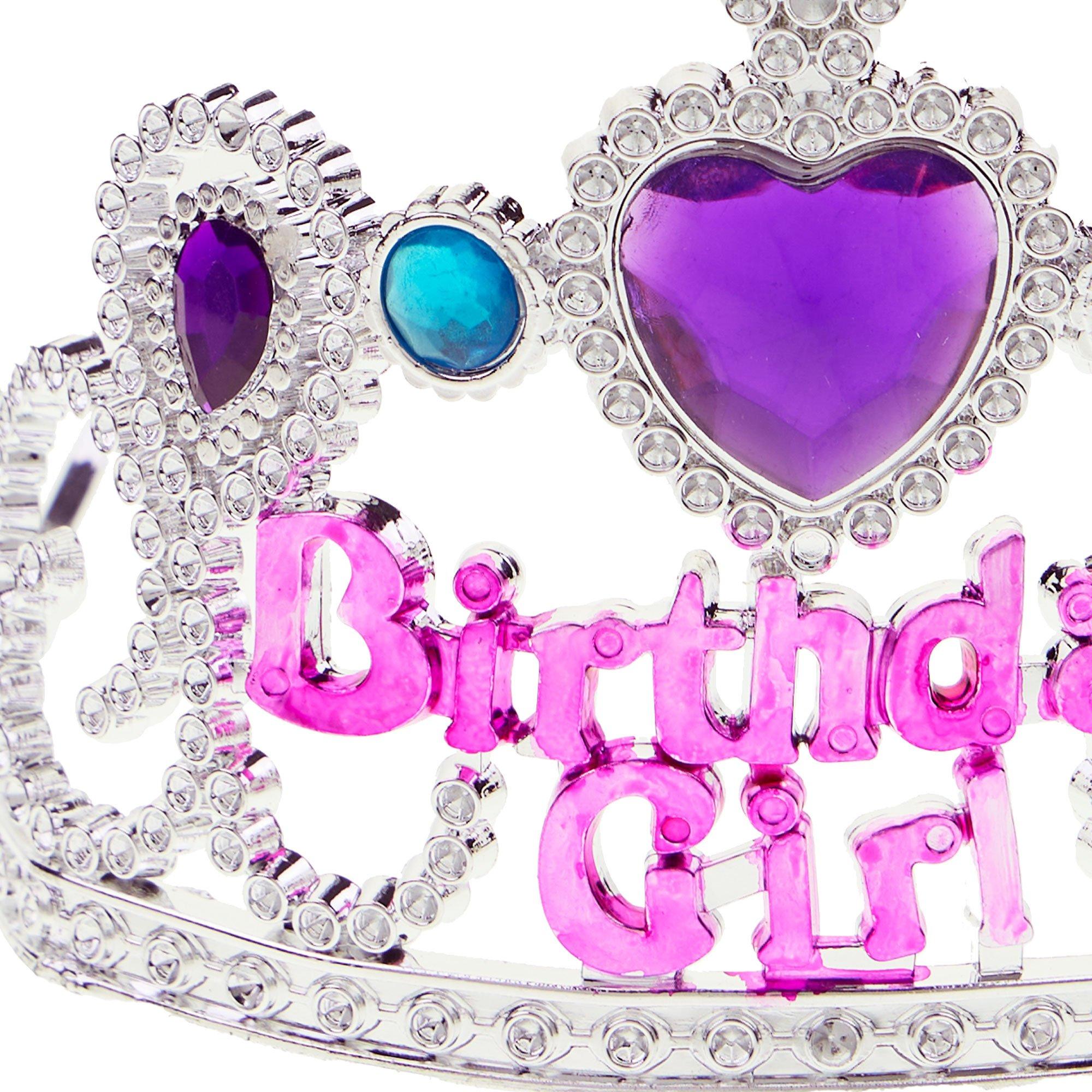 Purple Gem Birthday Girl Tiara